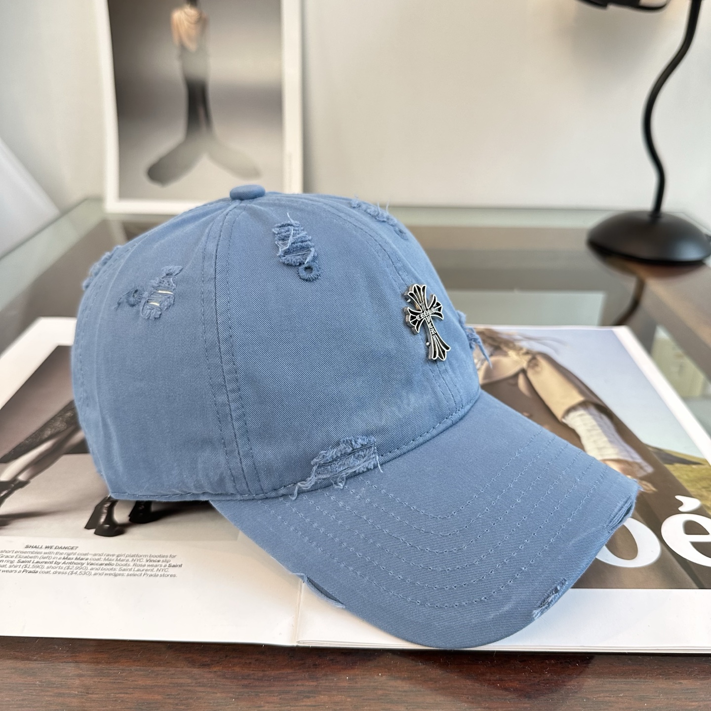 Chrome hearts 克罗心 新款十字架 高品质棒球帽，高端定制版！网红时尚博主同款！墙裂推荐！质