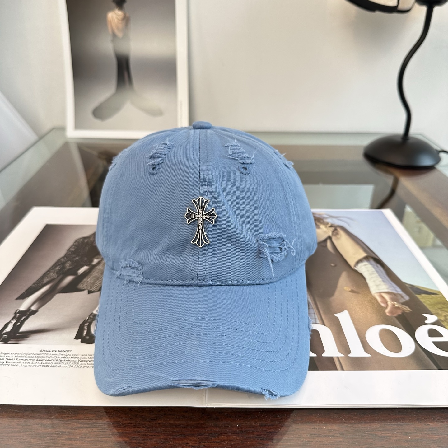 Chrome hearts 克罗心 新款十字架 高品质棒球帽，高端定制版！网红时尚博主同款！墙裂推荐！质