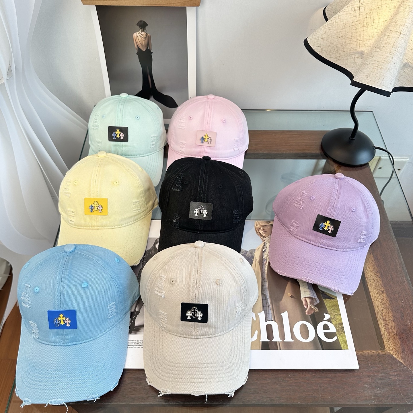 Chrome hearts 克罗心 新款十字架 高品质棒球帽，高端定制版！网红时尚博主同款！墙裂推荐！质