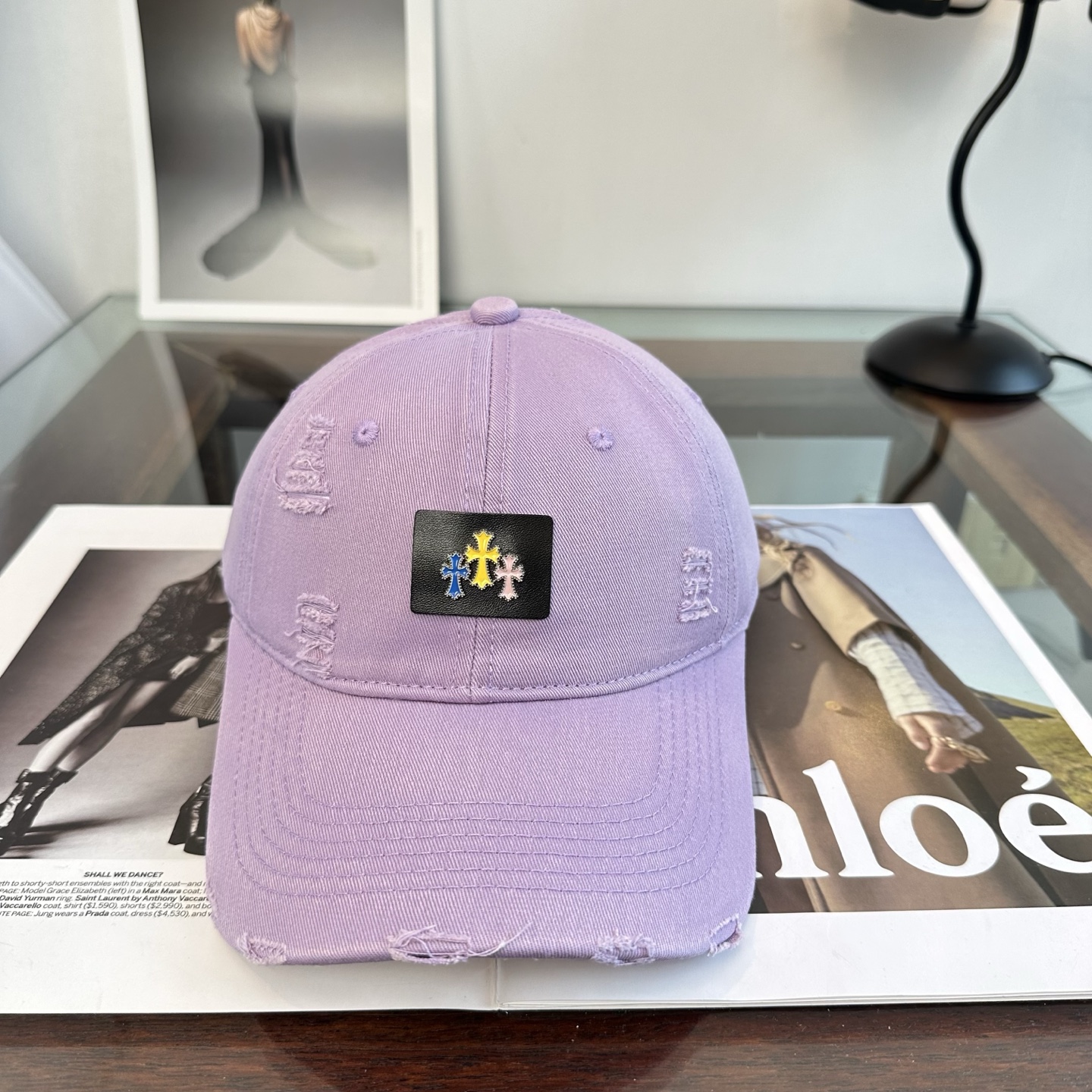 Chrome hearts 克罗心 新款十字架 高品质棒球帽，高端定制版！网红时尚博主同款！墙裂推荐！质