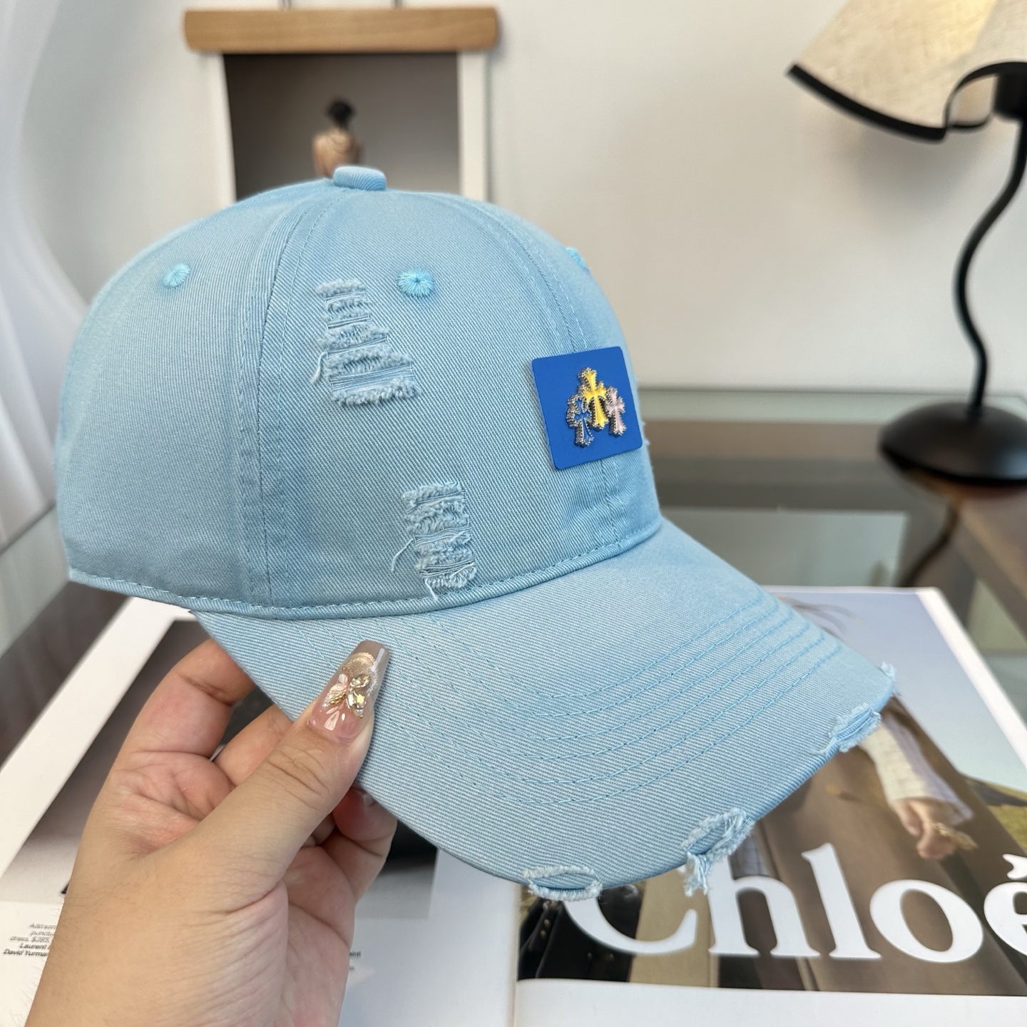 Chrome hearts 克罗心 新款十字架 高品质棒球帽，高端定制版！网红时尚博主同款！墙裂推荐！质