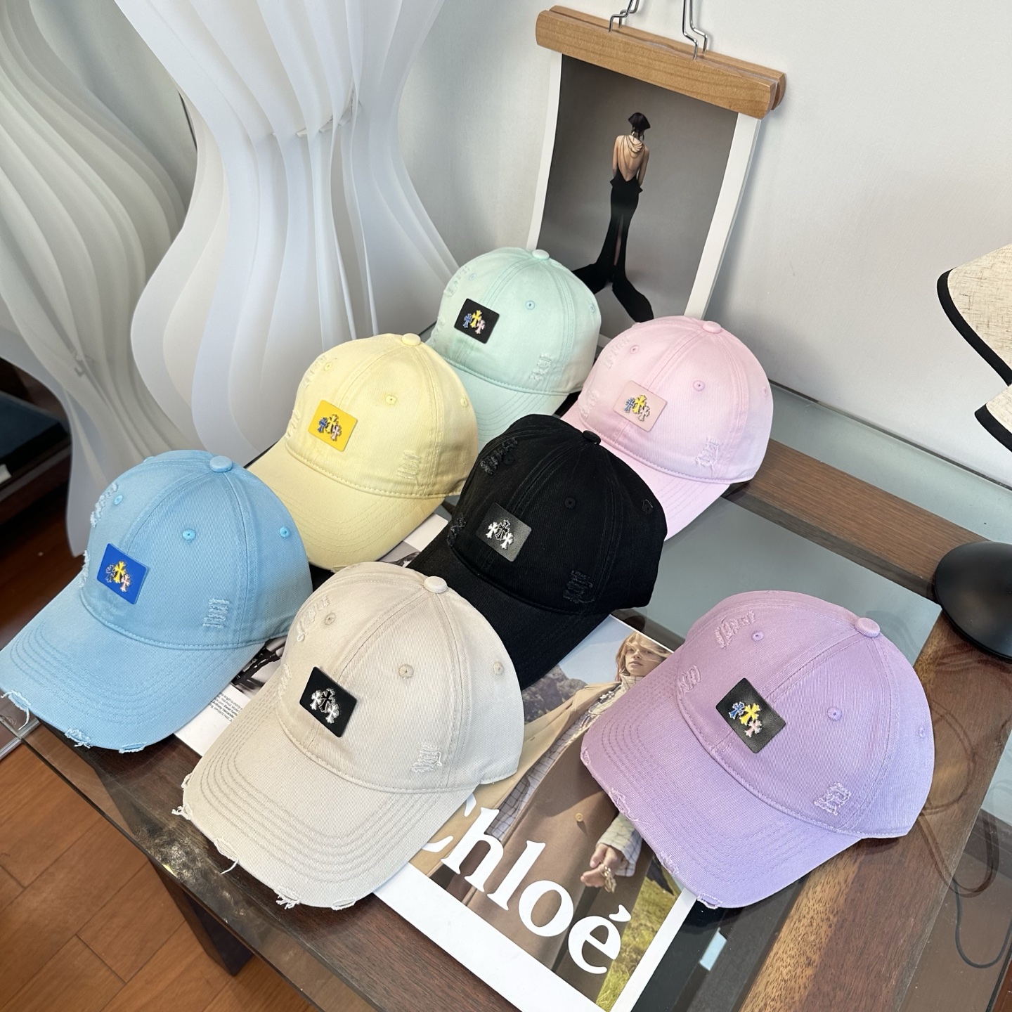 Chrome hearts 克罗心 新款十字架 高品质棒球帽，高端定制版！网红时尚博主同款！墙裂推荐！质