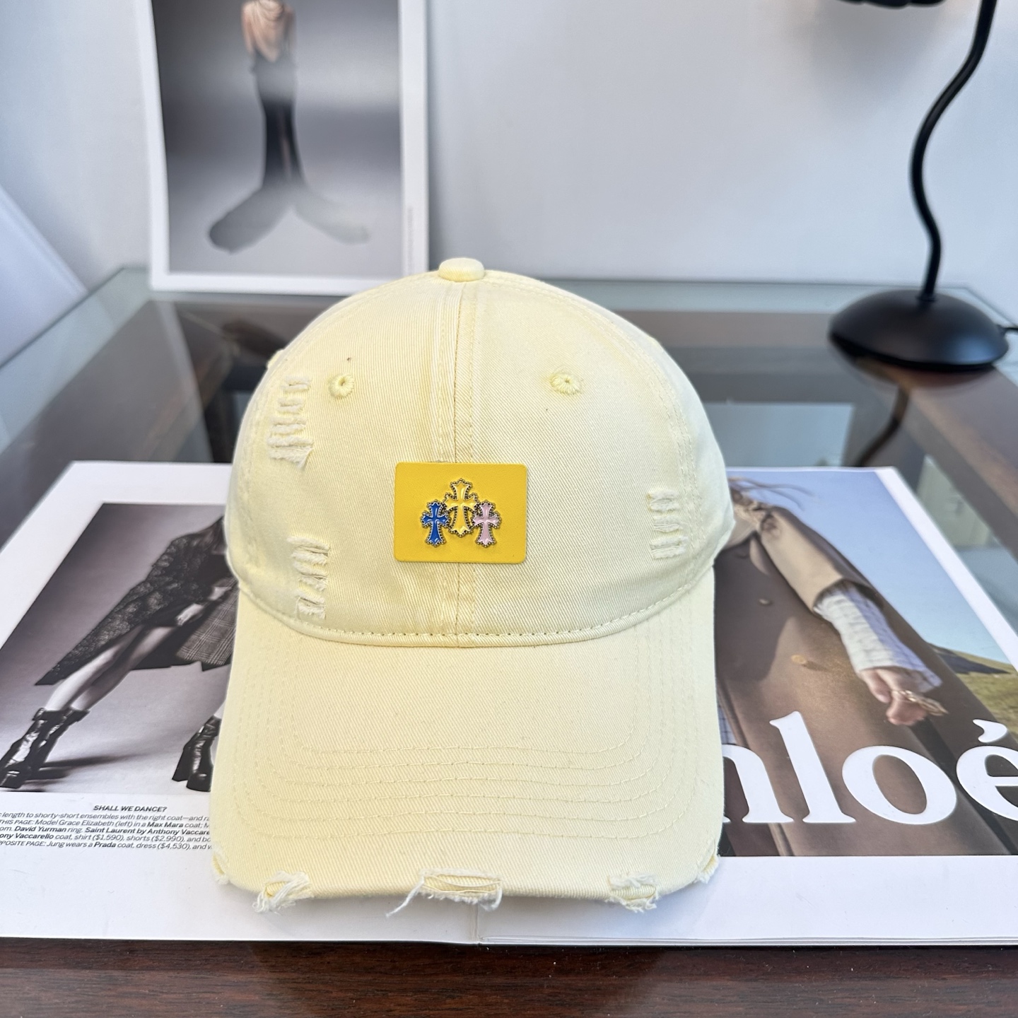 Chrome hearts 克罗心 新款十字架 高品质棒球帽，高端定制版！网红时尚博主同款！墙裂推荐！质