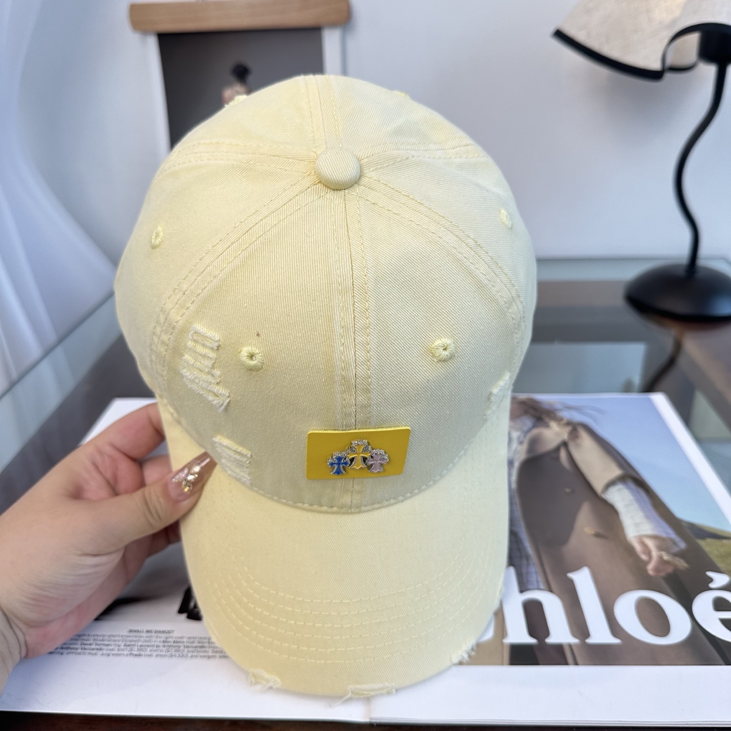 Chrome hearts 克罗心 新款十字架 高品质棒球帽，高端定制版！网红时尚博主同款！墙裂推荐！质