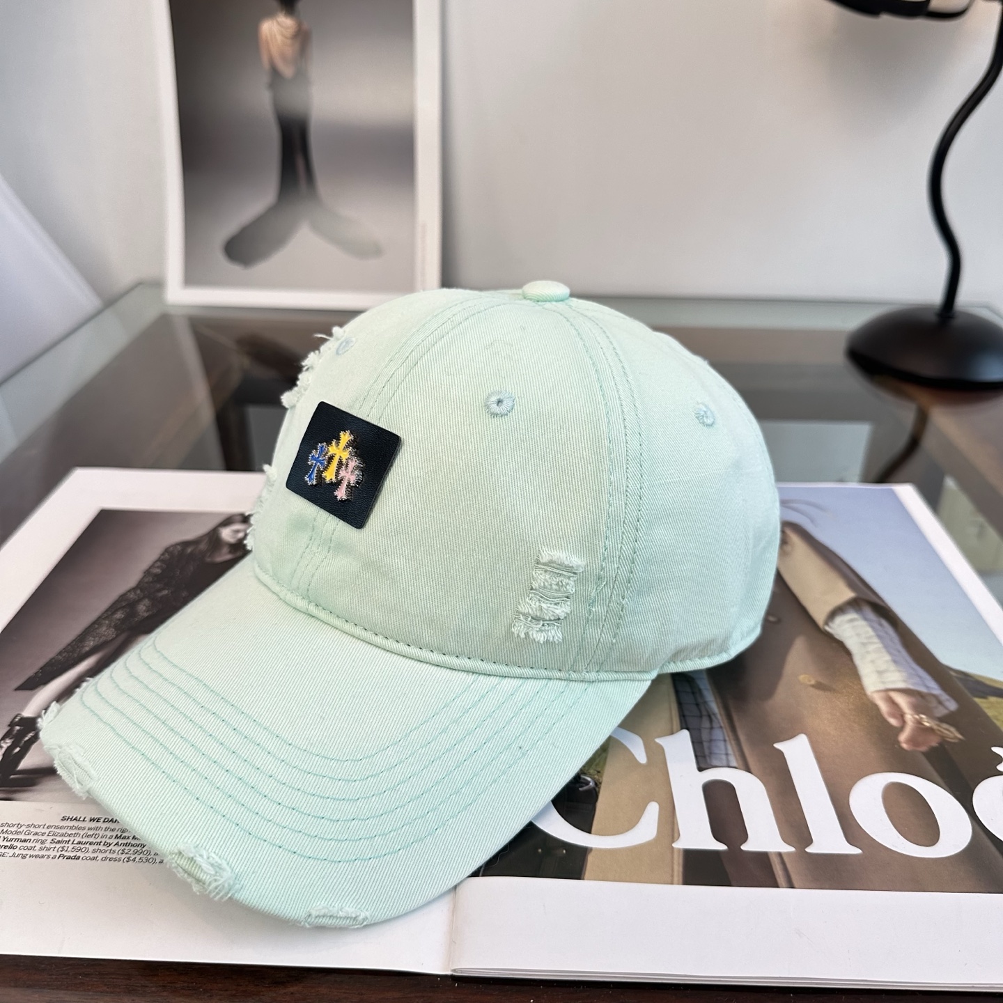 Chrome hearts 克罗心 新款十字架 高品质棒球帽，高端定制版！网红时尚博主同款！墙裂推荐！质