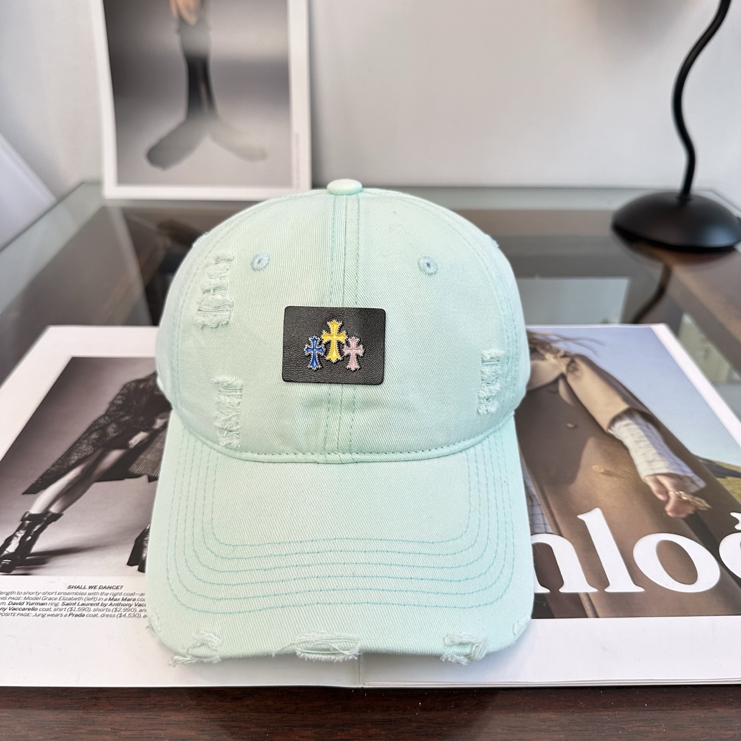 Chrome hearts 克罗心 新款十字架 高品质棒球帽，高端定制版！网红时尚博主同款！墙裂推荐！质