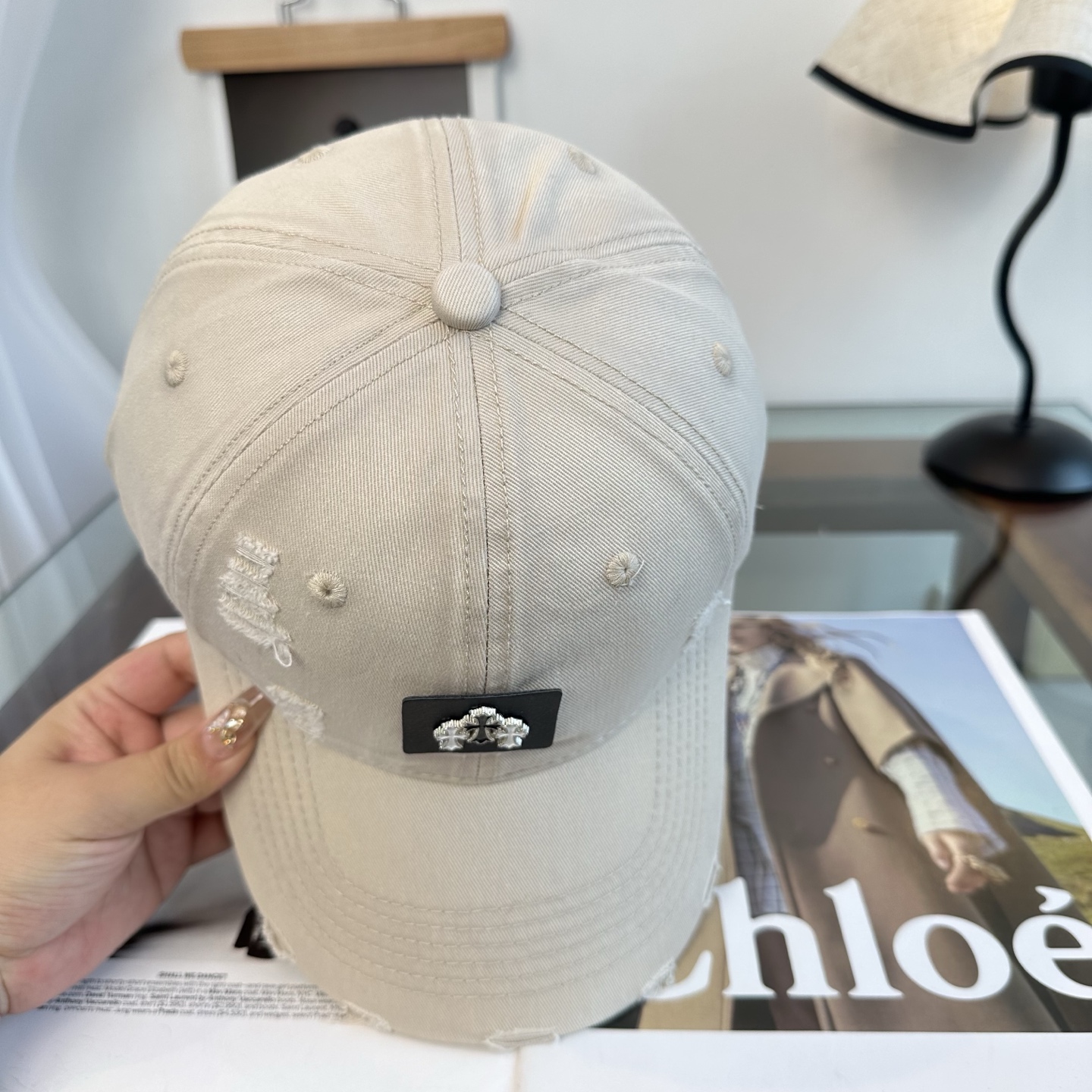 Chrome hearts 克罗心 新款十字架 高品质棒球帽，高端定制版！网红时尚博主同款！墙裂推荐！质
