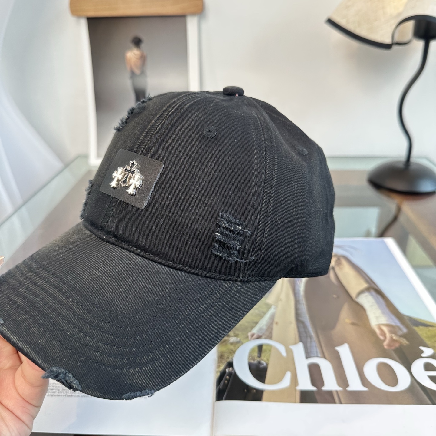 Chrome hearts 克罗心 新款十字架 高品质棒球帽，高端定制版！网红时尚博主同款！墙裂推荐！质