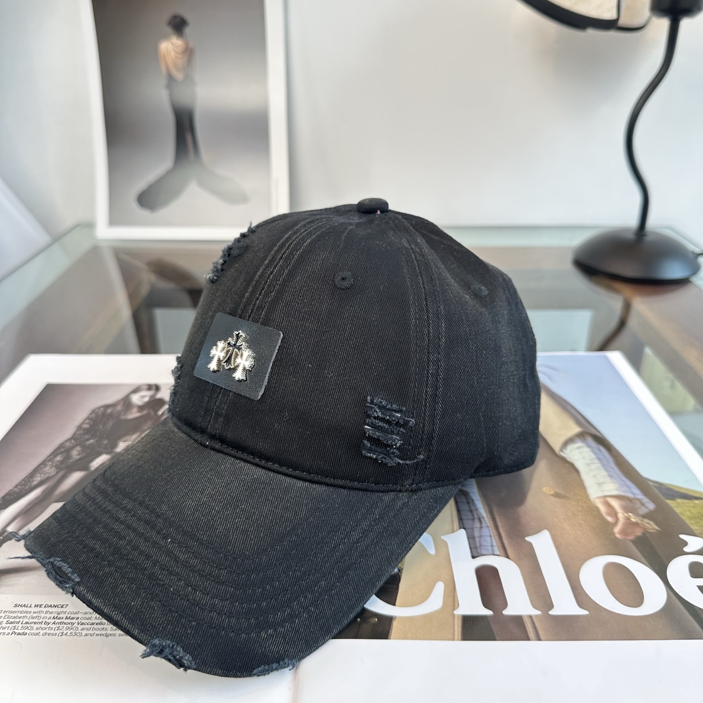 Chrome hearts 克罗心 新款十字架 高品质棒球帽，高端定制版！网红时尚博主同款！墙裂推荐！质