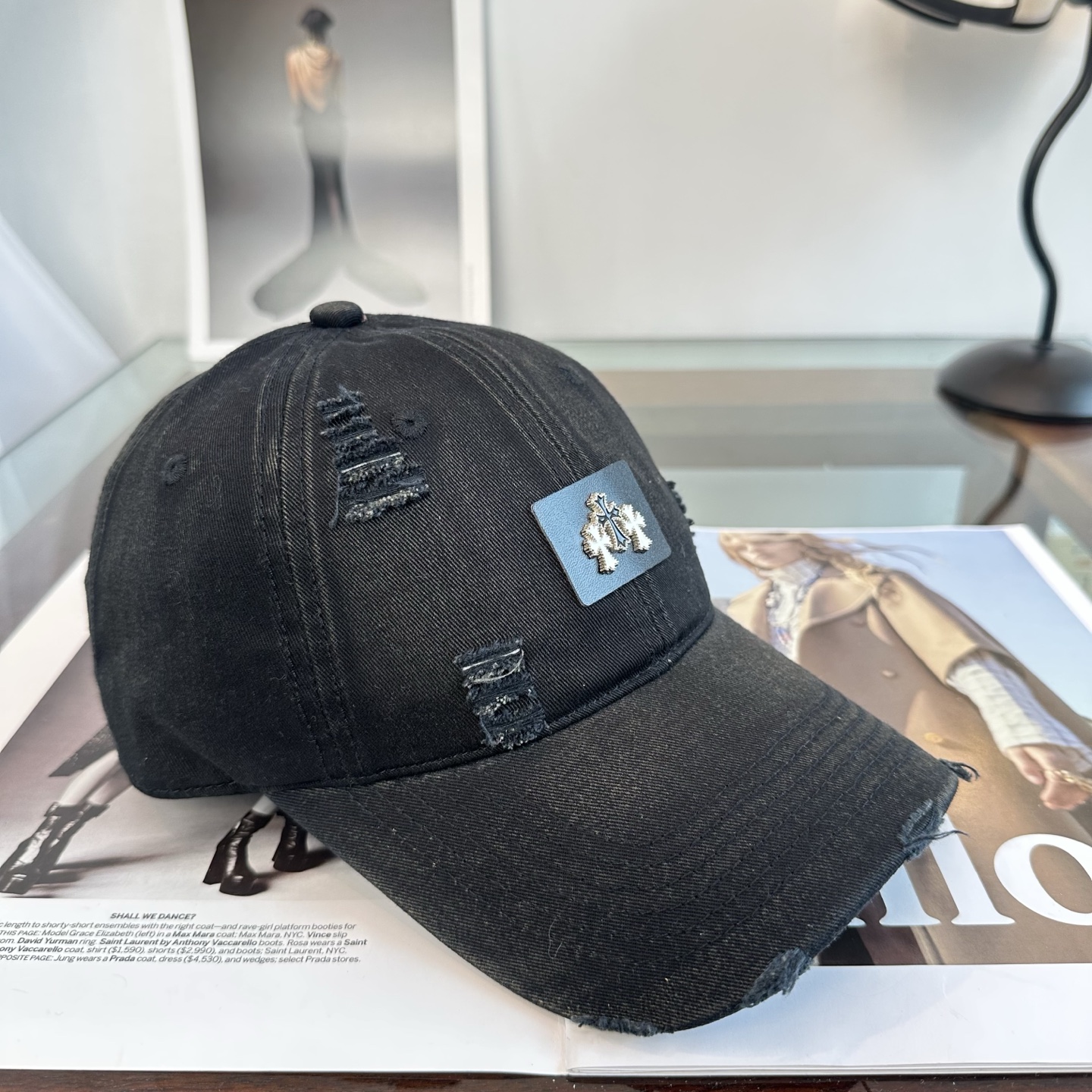 Chrome hearts 克罗心 新款十字架 高品质棒球帽，高端定制版！网红时尚博主同款！墙裂推荐！质