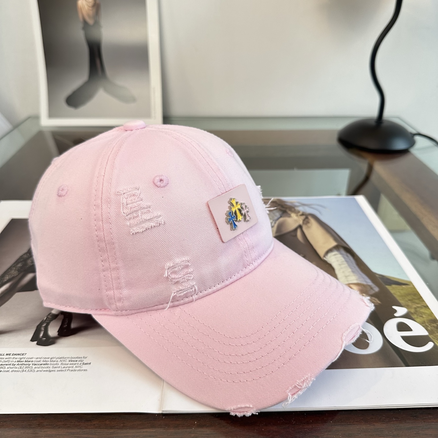 Chrome hearts 克罗心 新款十字架 高品质棒球帽，高端定制版！网红时尚博主同款！墙裂推荐！质