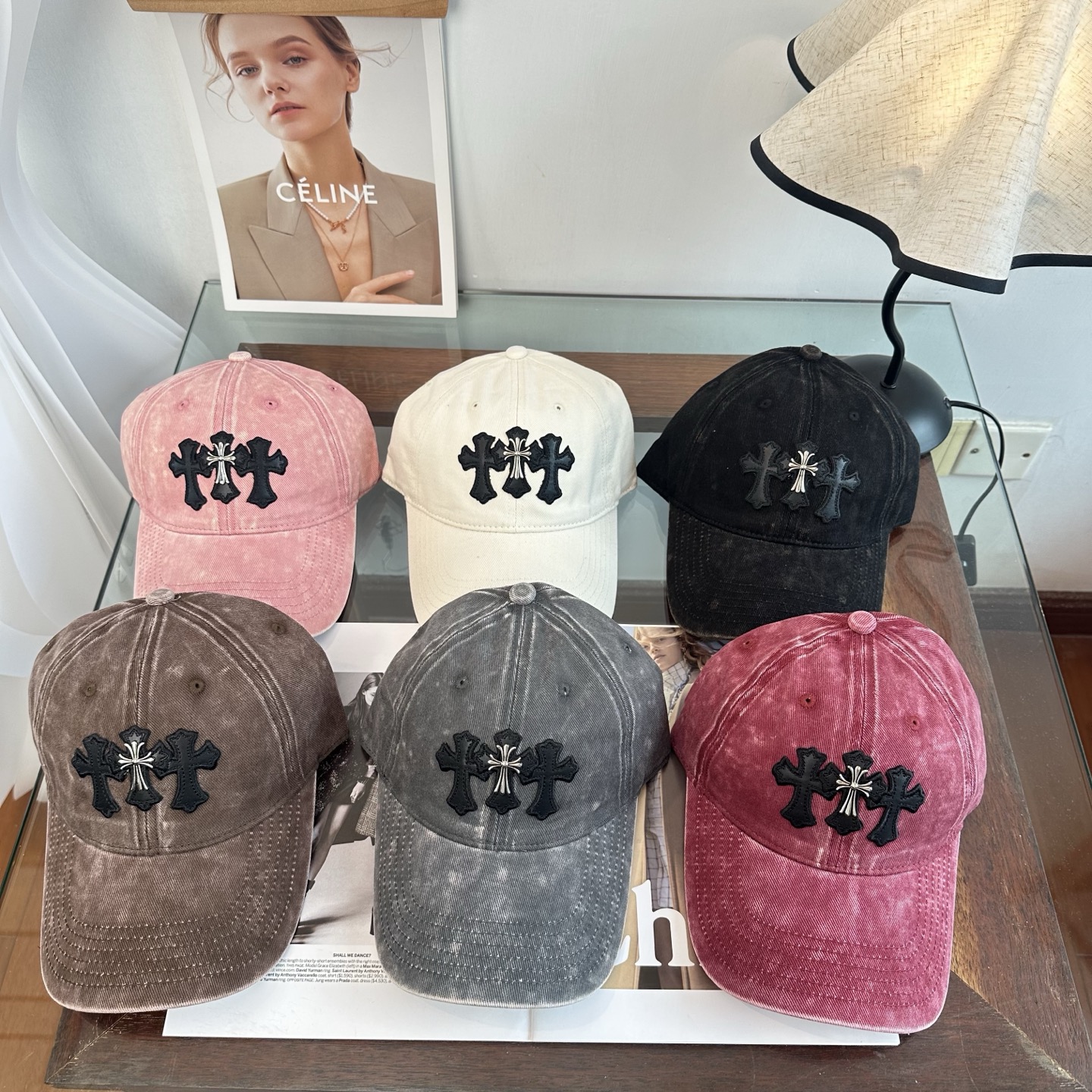 Chrome hearts 克罗心 新款十字架 高品质棒球帽，高端定制版！网红时尚博主同款！墙裂推荐！质