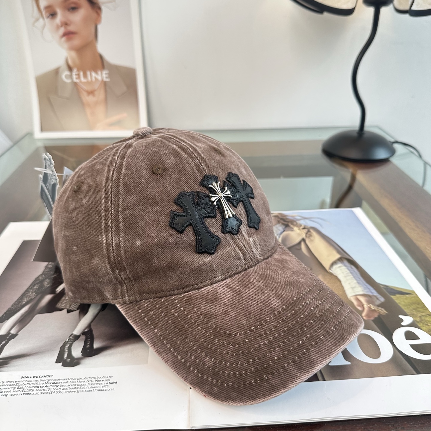 Chrome hearts 克罗心 新款十字架 高品质棒球帽，高端定制版！网红时尚博主同款！墙裂推荐！质