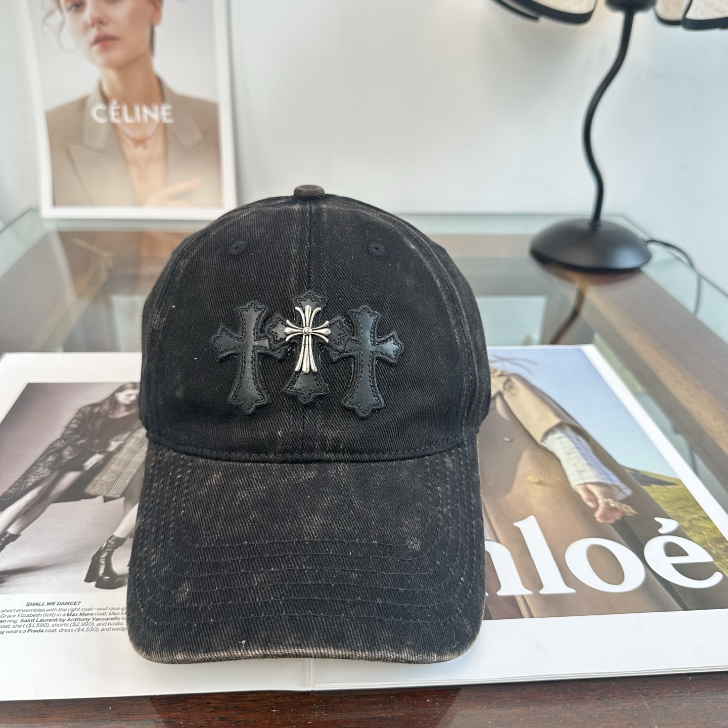 Chrome hearts 克罗心 新款十字架 高品质棒球帽，高端定制版！网红时尚博主同款！墙裂推荐！质