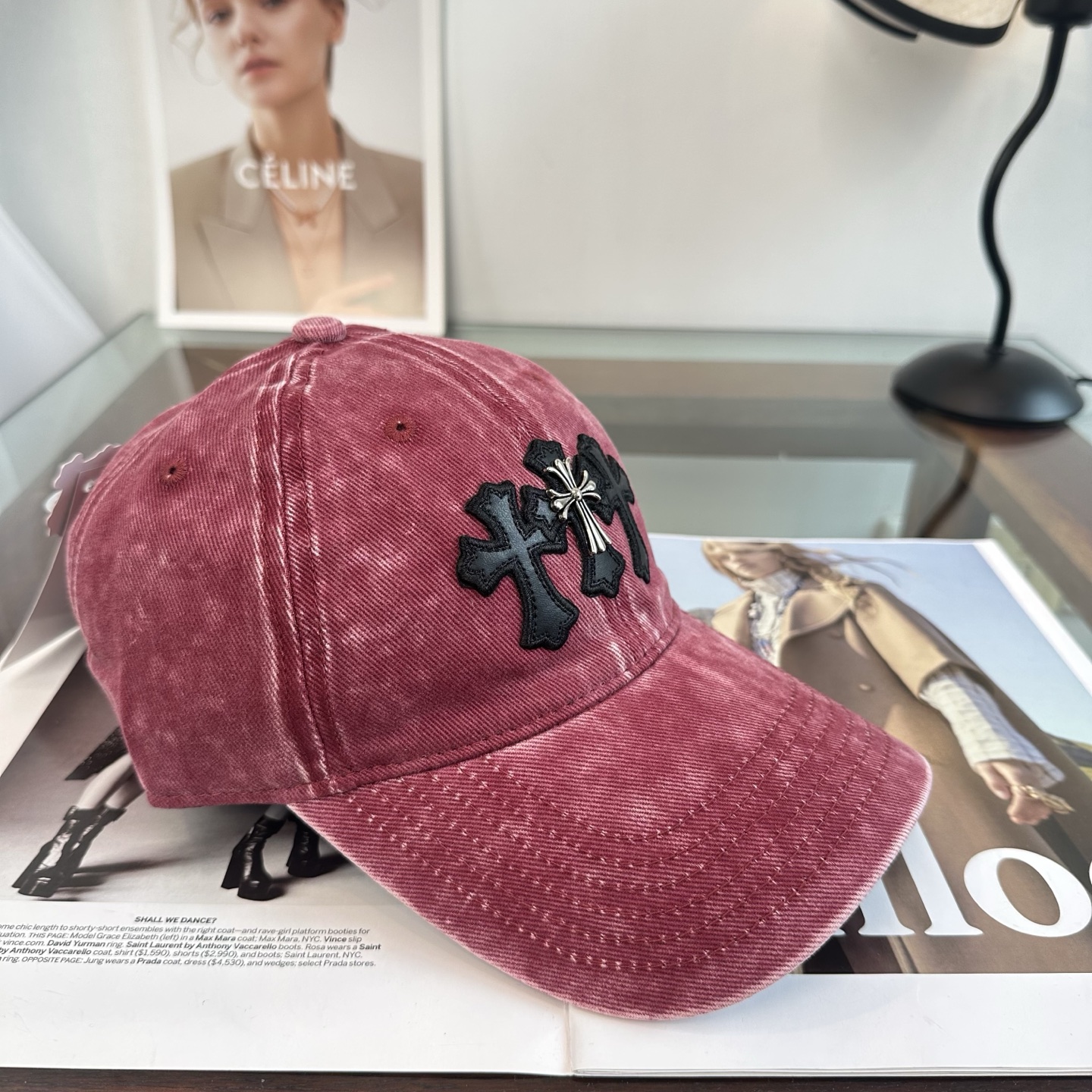 Chrome hearts 克罗心 新款十字架 高品质棒球帽，高端定制版！网红时尚博主同款！墙裂推荐！质