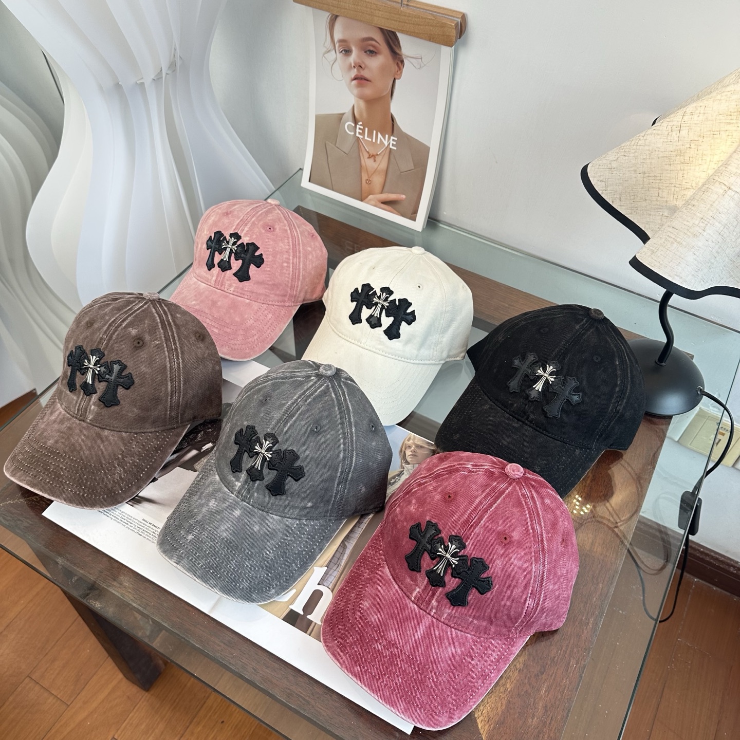 Chrome hearts 克罗心 新款十字架 高品质棒球帽，高端定制版！网红时尚博主同款！墙裂推荐！质