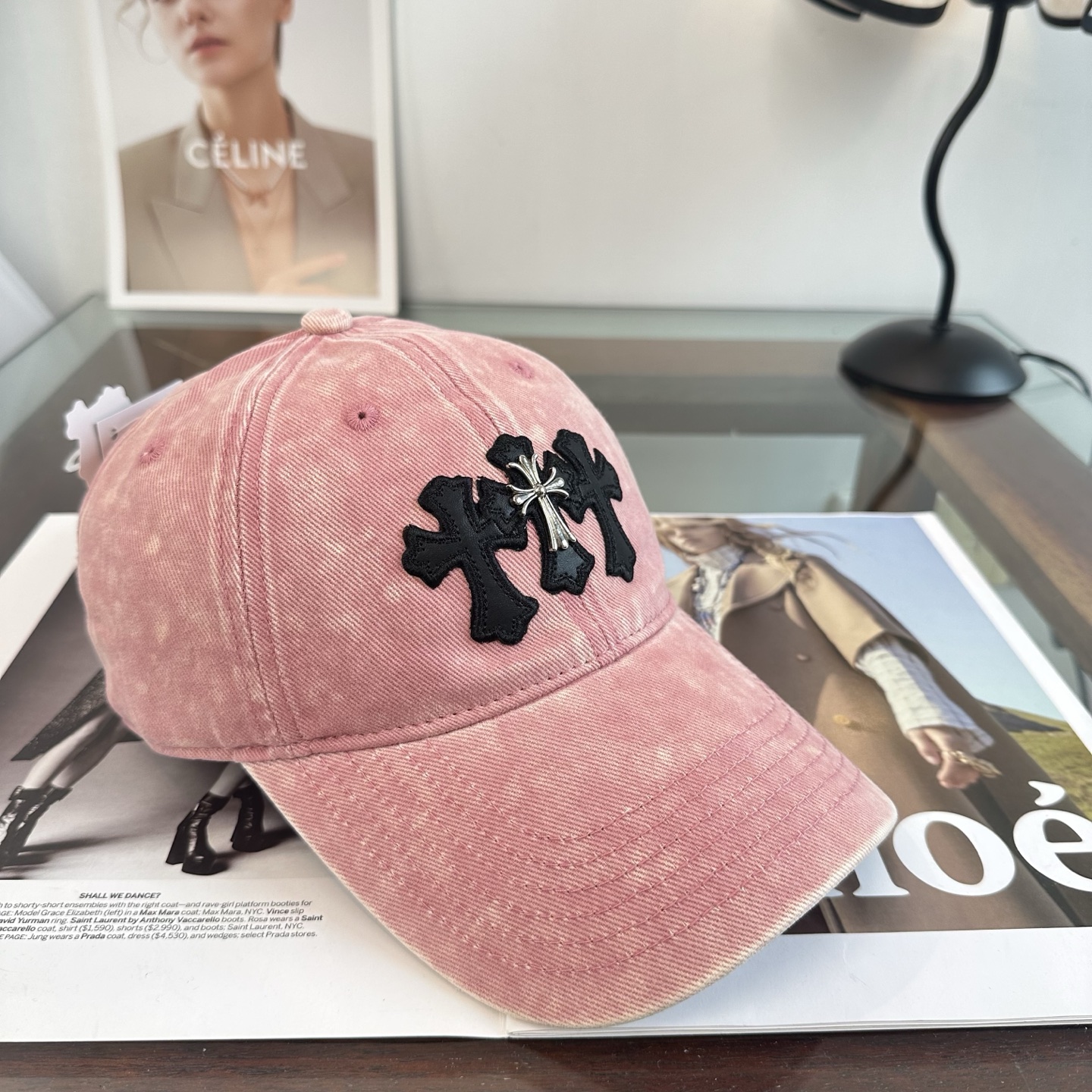 Chrome hearts 克罗心 新款十字架 高品质棒球帽，高端定制版！网红时尚博主同款！墙裂推荐！质