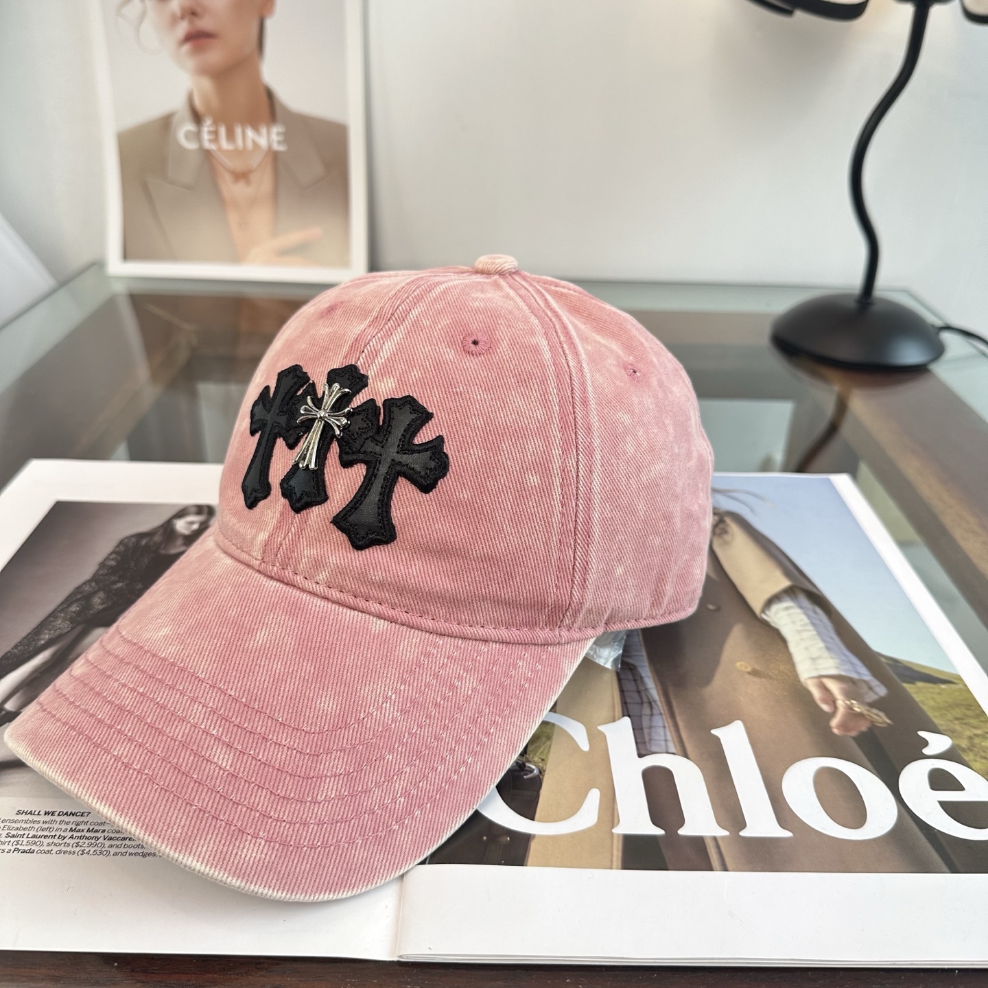 Chrome hearts 克罗心 新款十字架 高品质棒球帽，高端定制版！网红时尚博主同款！墙裂推荐！质
