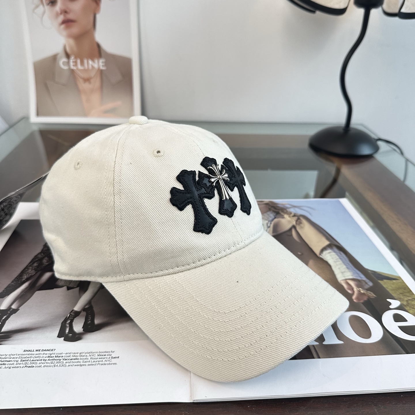Chrome hearts 克罗心 新款十字架 高品质棒球帽，高端定制版！网红时尚博主同款！墙裂推荐！质