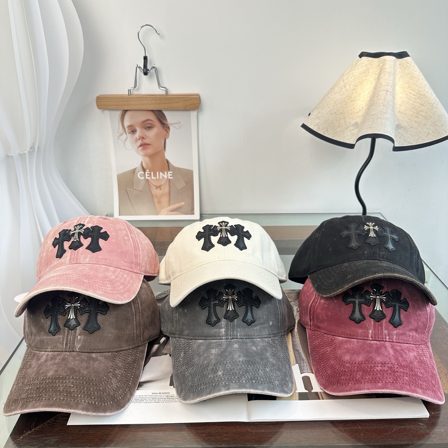 Chrome hearts 克罗心 新款十字架 高品质棒球帽，高端定制版！网红时尚博主同款！墙裂推荐！质