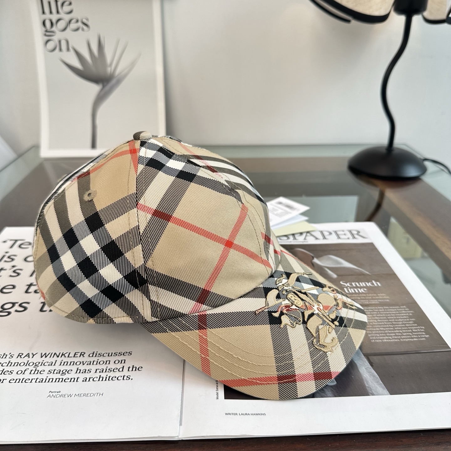 巴宝莉BURBERRY官网同步上线 韩版新款英伦风定制款1:1原单品质 男女通用棒球帽 美邦工艺 高版品