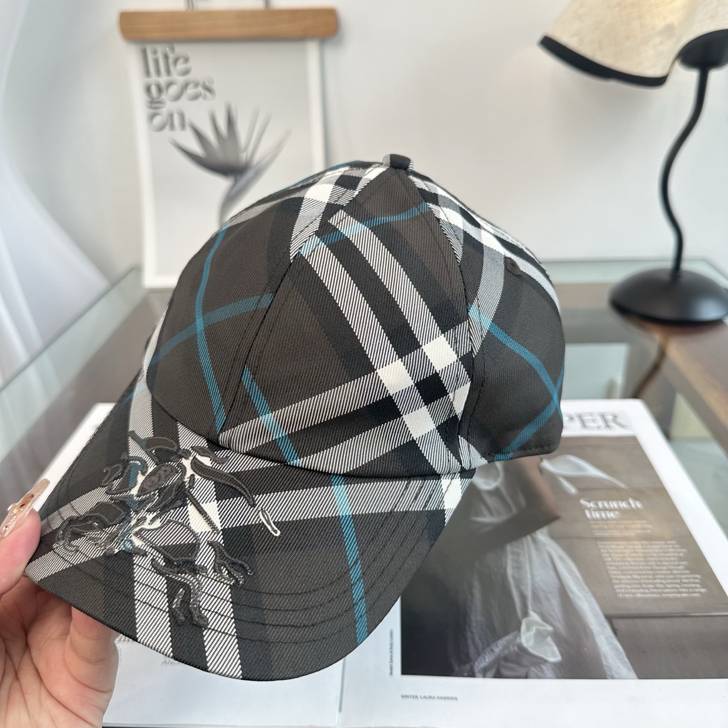 巴宝莉BURBERRY官网同步上线 韩版新款英伦风定制款1:1原单品质 男女通用棒球帽 美邦工艺 高版品