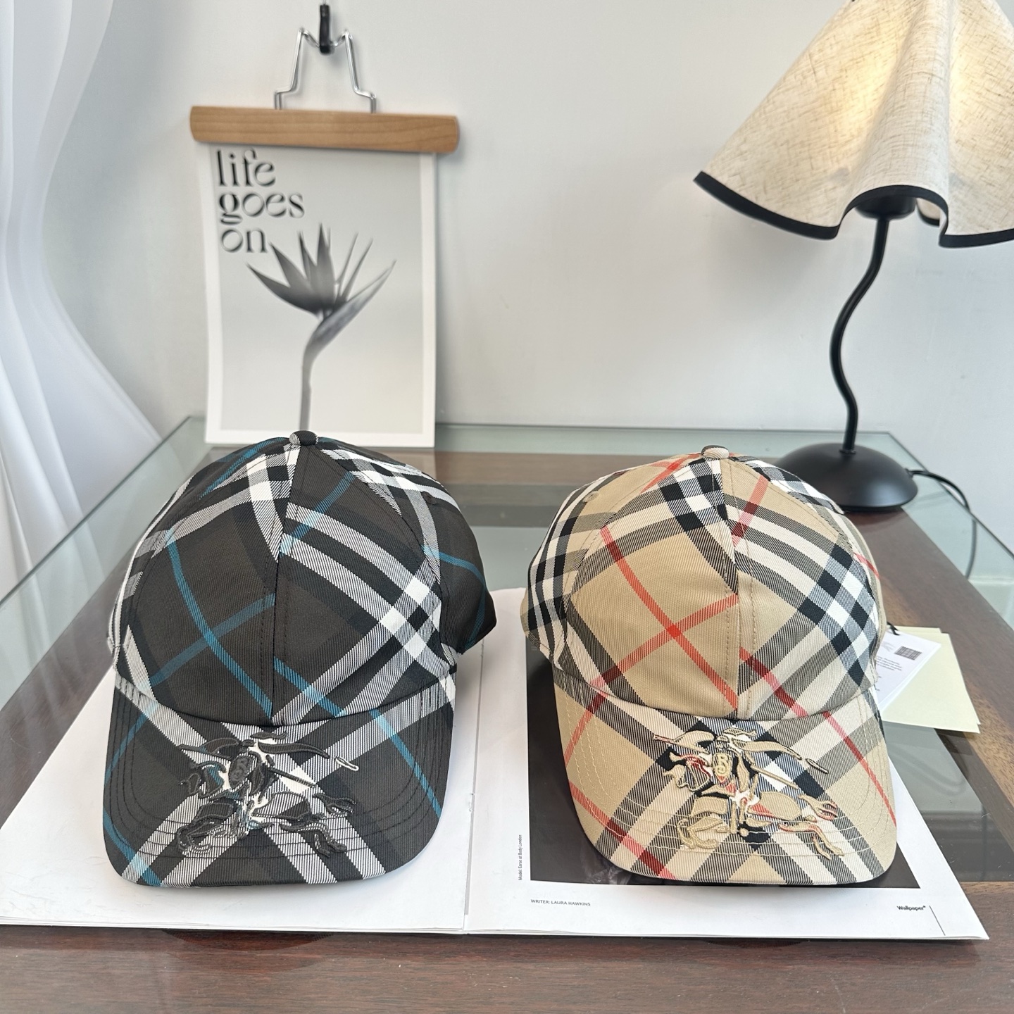 巴宝莉BURBERRY官网同步上线 韩版新款英伦风定制款1:1原单品质 男女通用棒球帽 美邦工艺 高版品