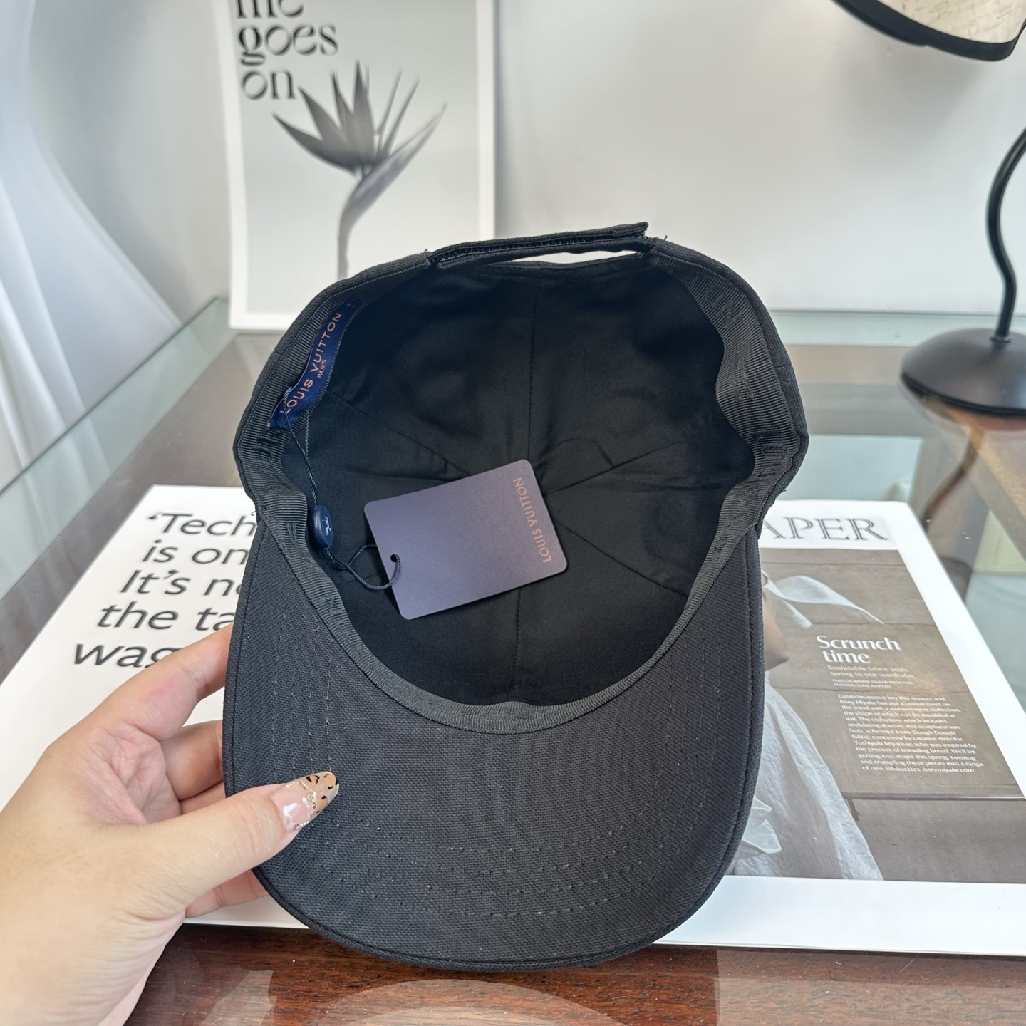 🧢路易威登棒球帽 LouisVuitton😍新款LV棒球帽，重工打造♥️高端大气，百搭款🤗男女通用！