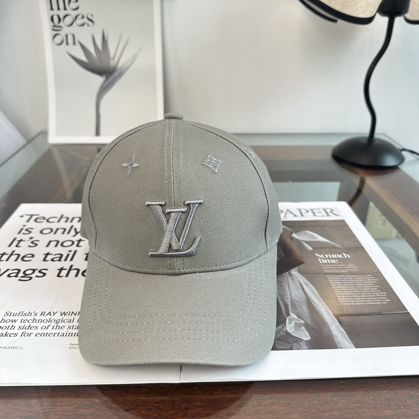 🧢路易威登棒球帽 LouisVuitton😍新款LV棒球帽，重工打造♥️高端大气，百搭款🤗男女通用！