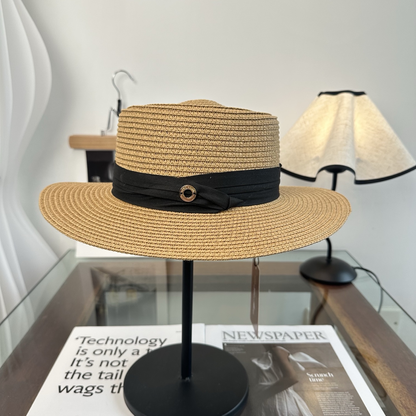 Loro Piana 2026新款平顶草帽 夏天海边首选～新款材质编织而成～质感满分💯
