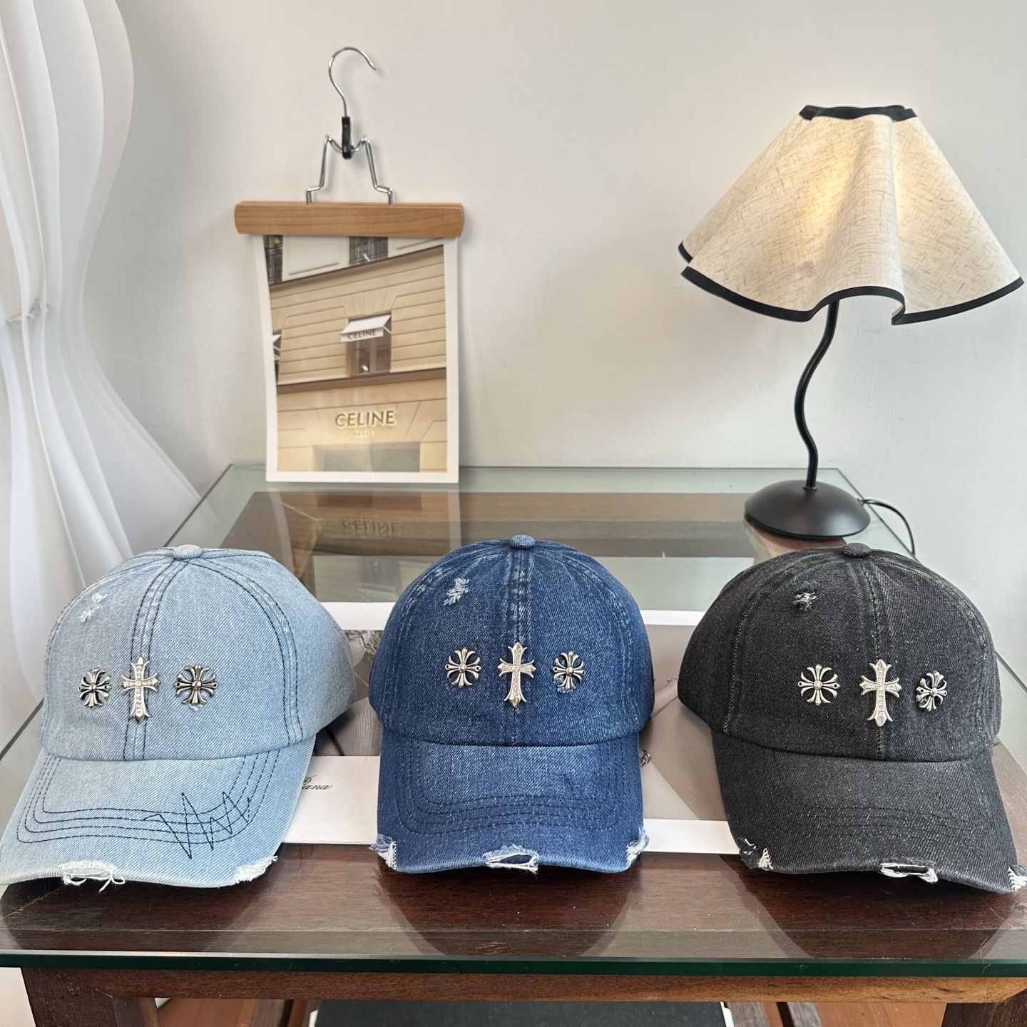 Chrome hearts 克罗心 新款十字架 高品质棒球帽，高端定制版！网红时尚博主同款！墙裂推荐！质