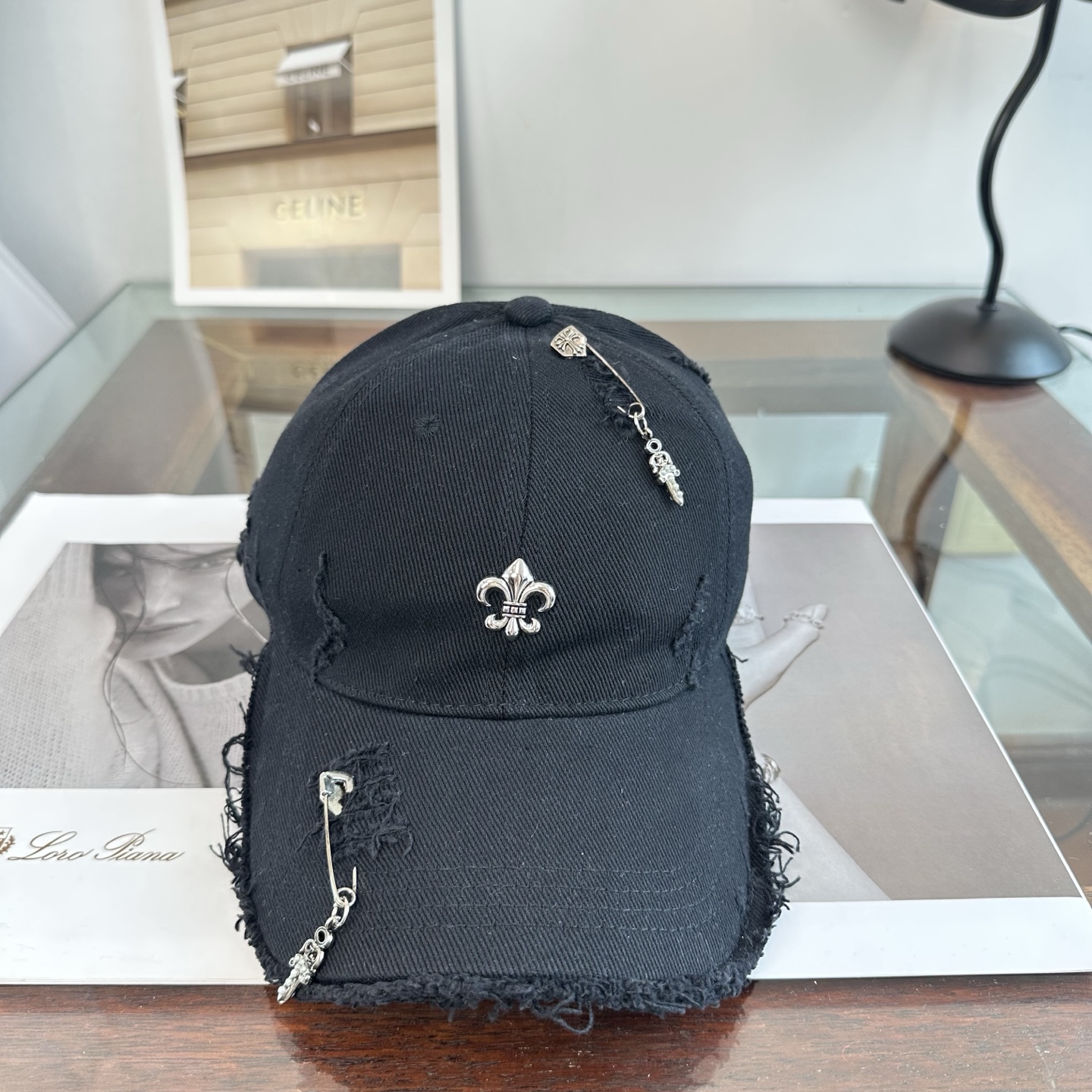 Chrome hearts 克罗心 新款十字架 高品质棒球帽，高端定制版！网红时尚博主同款！墙裂推荐！质
