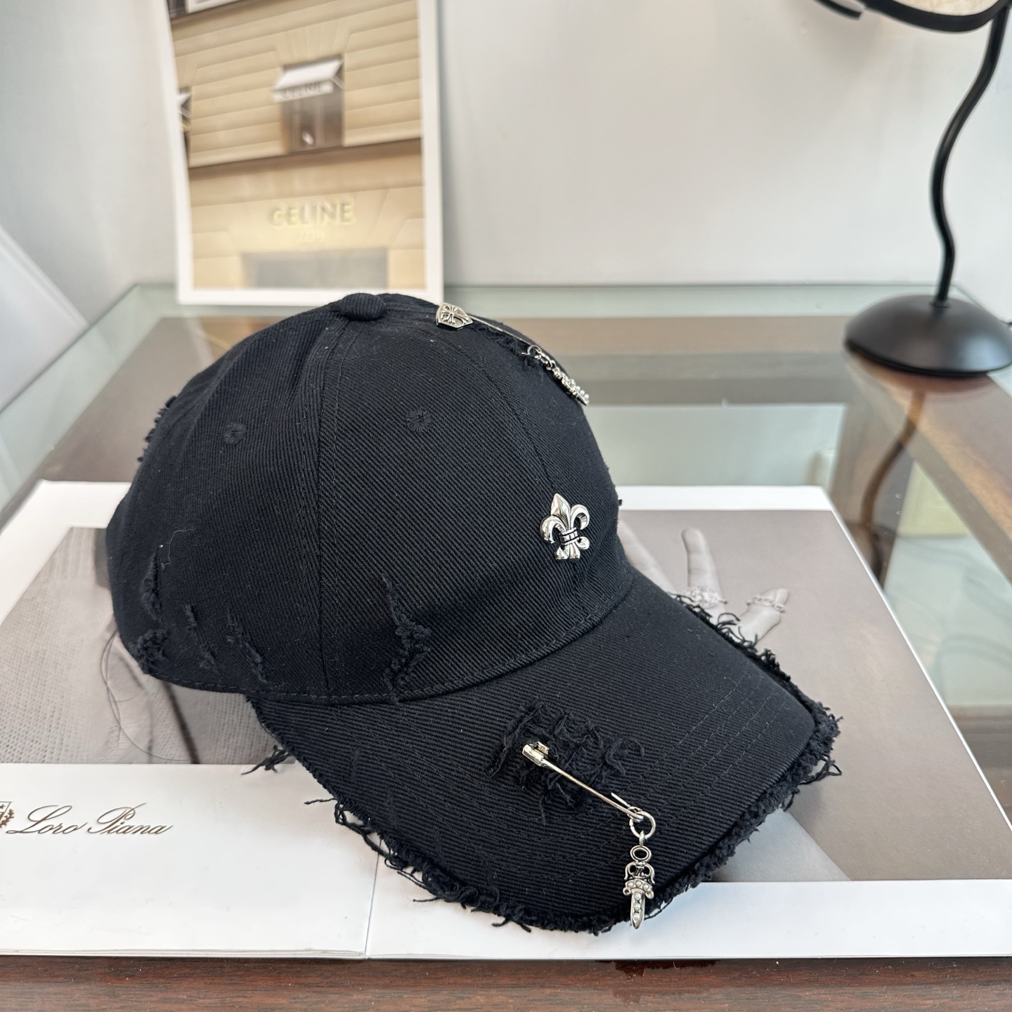 Chrome hearts 克罗心 新款十字架 高品质棒球帽，高端定制版！网红时尚博主同款！墙裂推荐！质