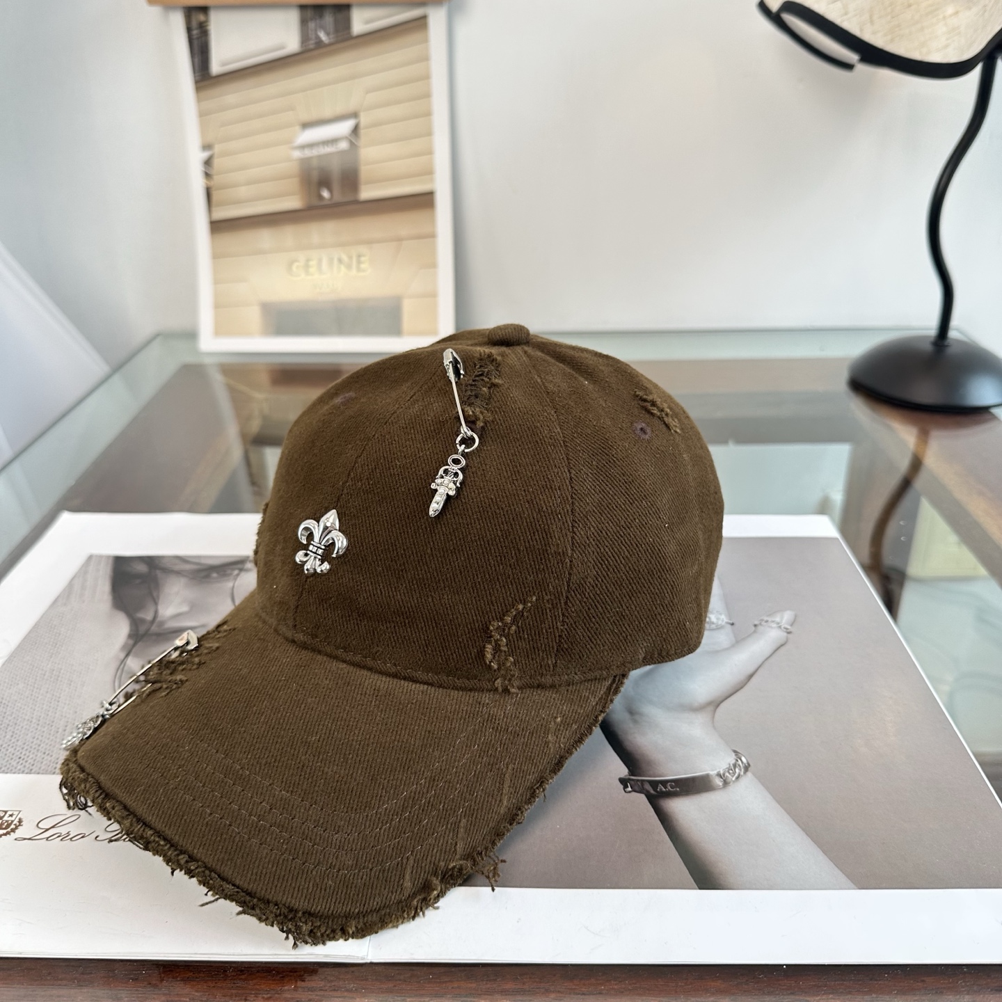 Chrome hearts 克罗心 新款十字架 高品质棒球帽，高端定制版！网红时尚博主同款！墙裂推荐！质