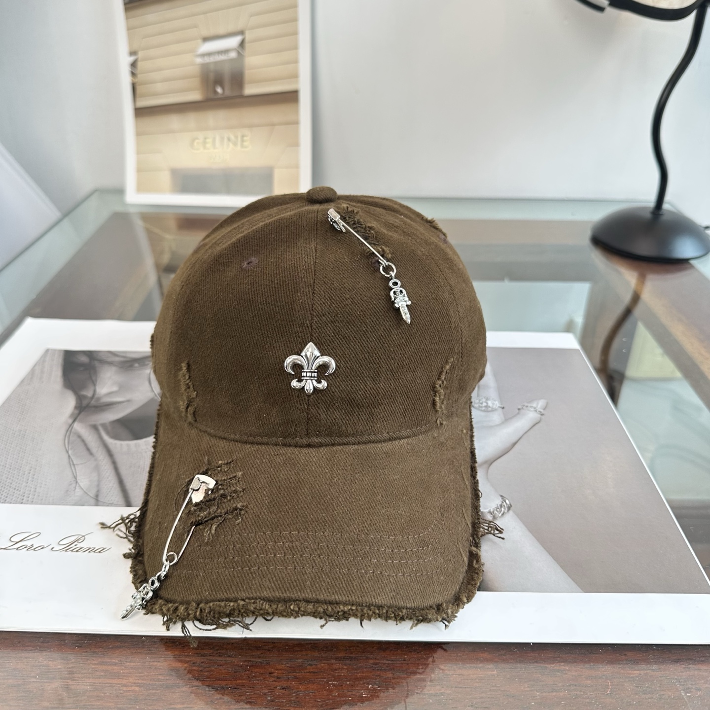 Chrome hearts 克罗心 新款十字架 高品质棒球帽，高端定制版！网红时尚博主同款！墙裂推荐！质