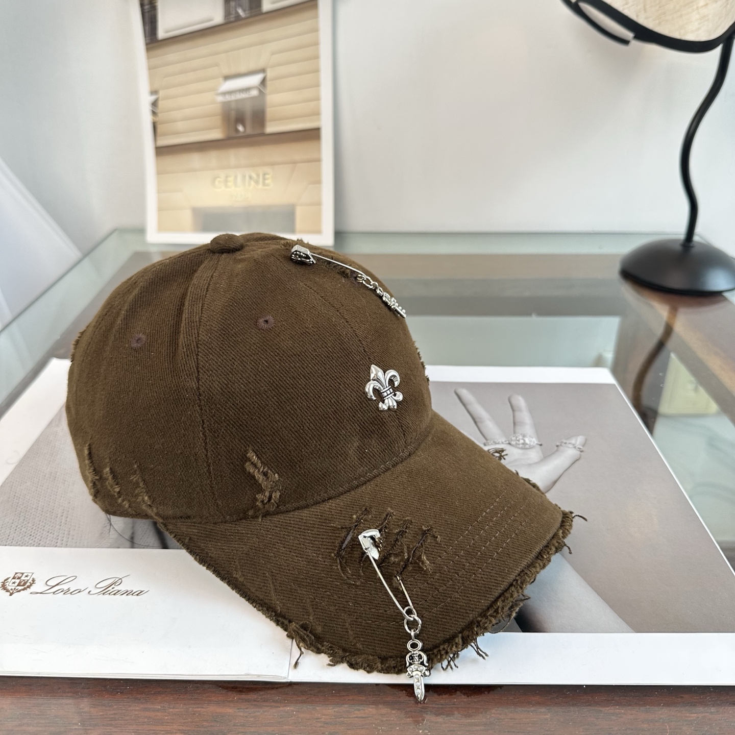 Chrome hearts 克罗心 新款十字架 高品质棒球帽，高端定制版！网红时尚博主同款！墙裂推荐！质