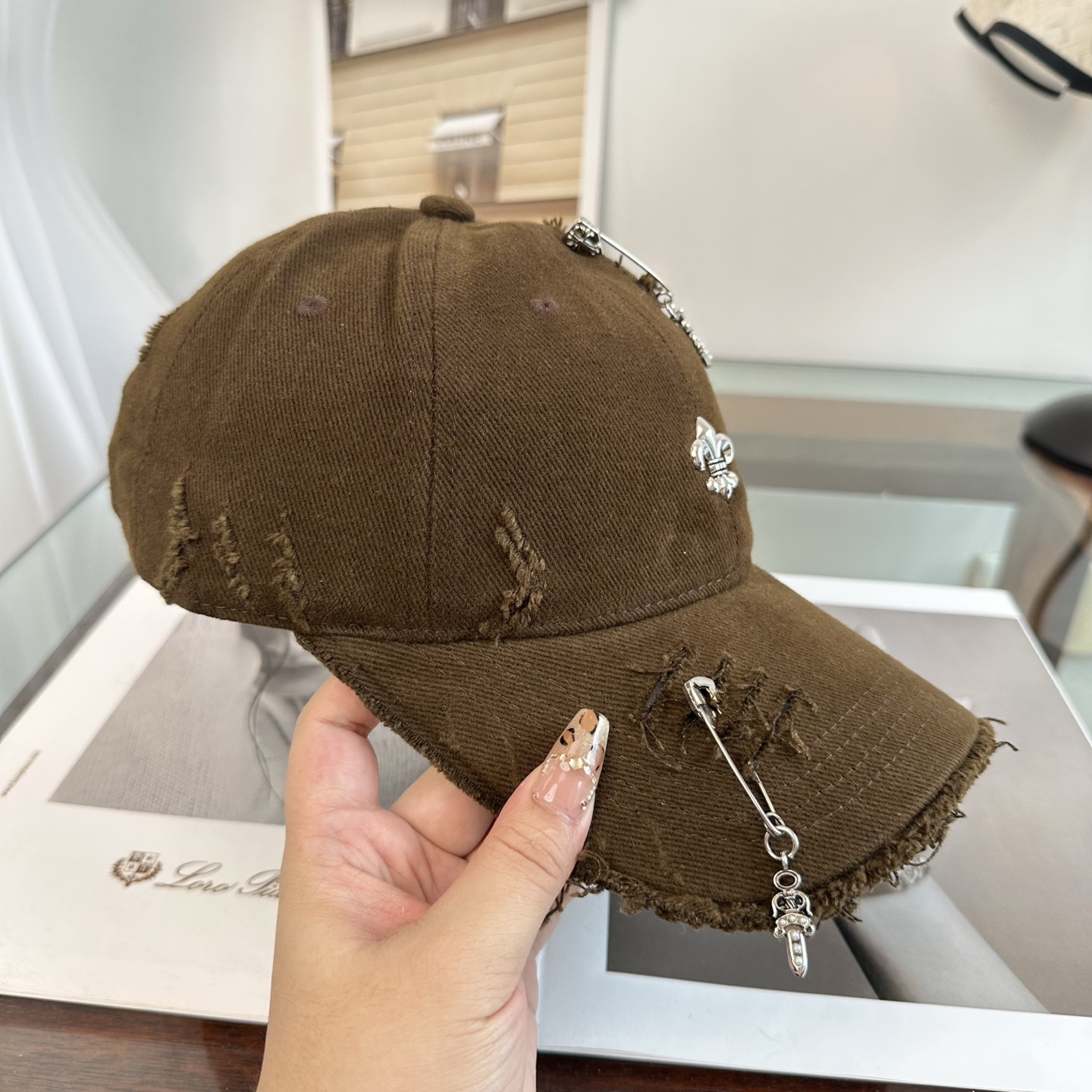 Chrome hearts 克罗心 新款十字架 高品质棒球帽，高端定制版！网红时尚博主同款！墙裂推荐！质