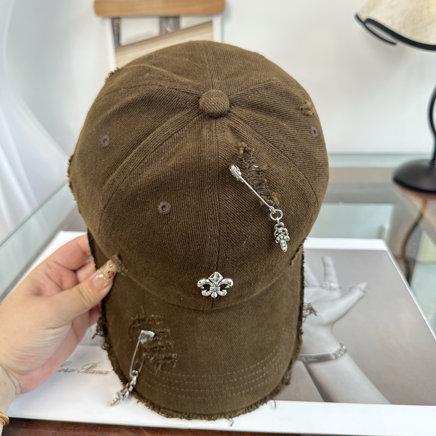 Chrome hearts 克罗心 新款十字架 高品质棒球帽，高端定制版！网红时尚博主同款！墙裂推荐！质