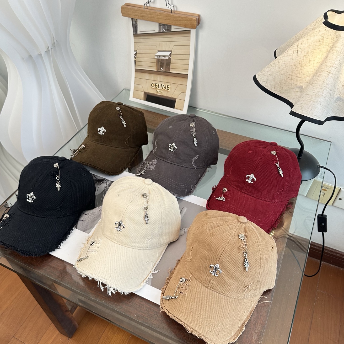 Chrome hearts 克罗心 新款十字架 高品质棒球帽，高端定制版！网红时尚博主同款！墙裂推荐！质