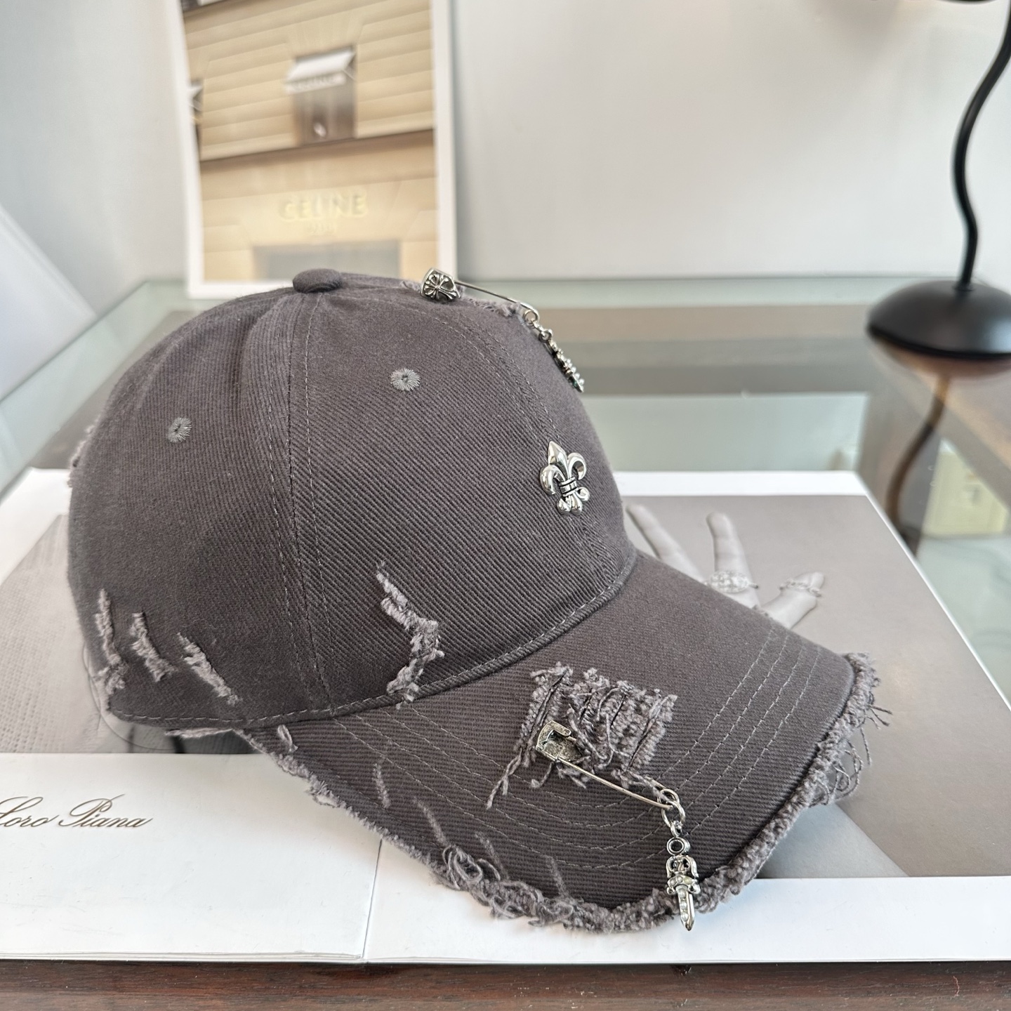 Chrome hearts 克罗心 新款十字架 高品质棒球帽，高端定制版！网红时尚博主同款！墙裂推荐！质