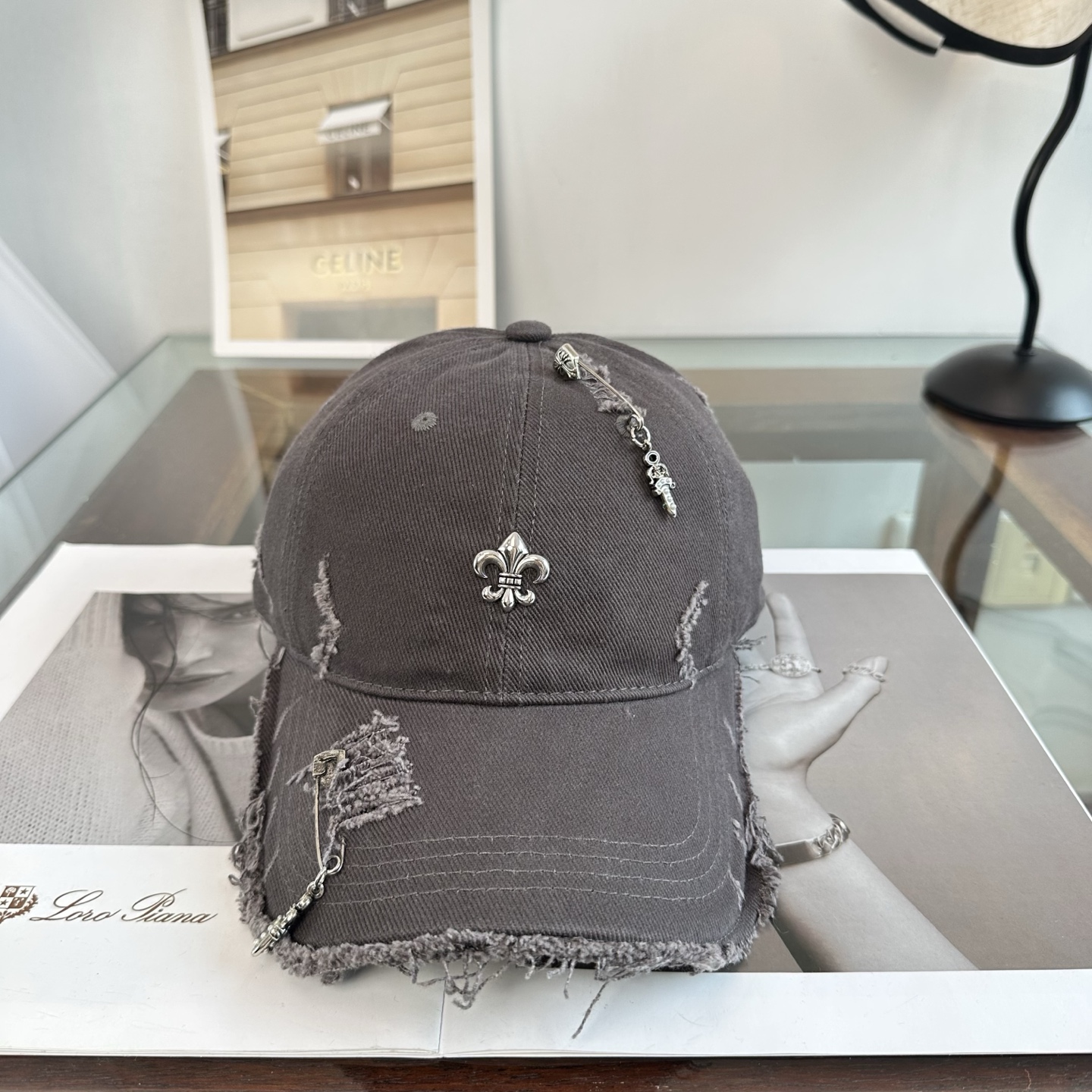 Chrome hearts 克罗心 新款十字架 高品质棒球帽，高端定制版！网红时尚博主同款！墙裂推荐！质