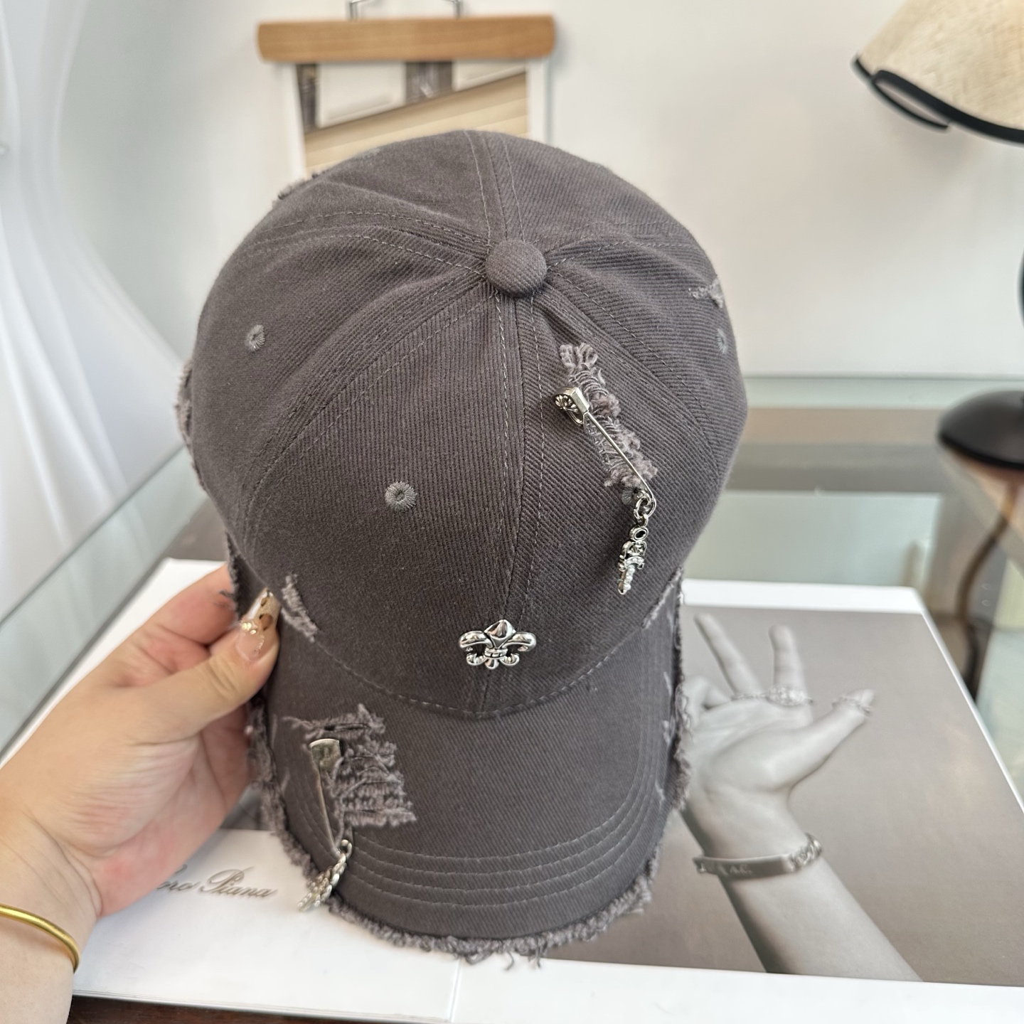 Chrome hearts 克罗心 新款十字架 高品质棒球帽，高端定制版！网红时尚博主同款！墙裂推荐！质