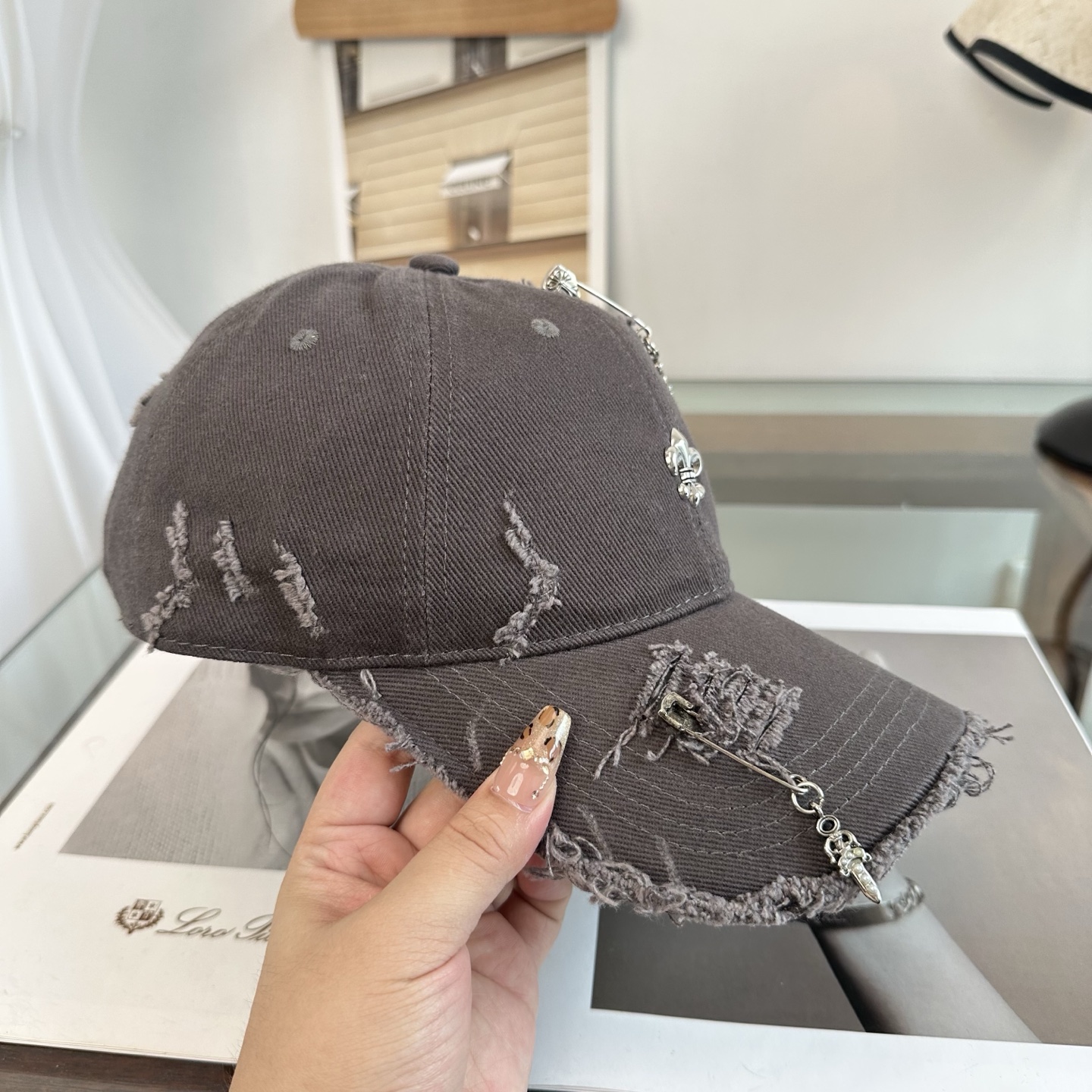 Chrome hearts 克罗心 新款十字架 高品质棒球帽，高端定制版！网红时尚博主同款！墙裂推荐！质