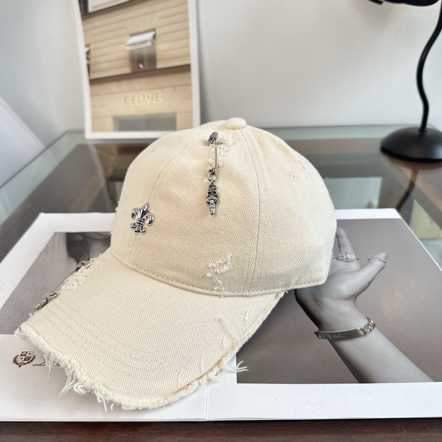 Chrome hearts 克罗心 新款十字架 高品质棒球帽，高端定制版！网红时尚博主同款！墙裂推荐！质