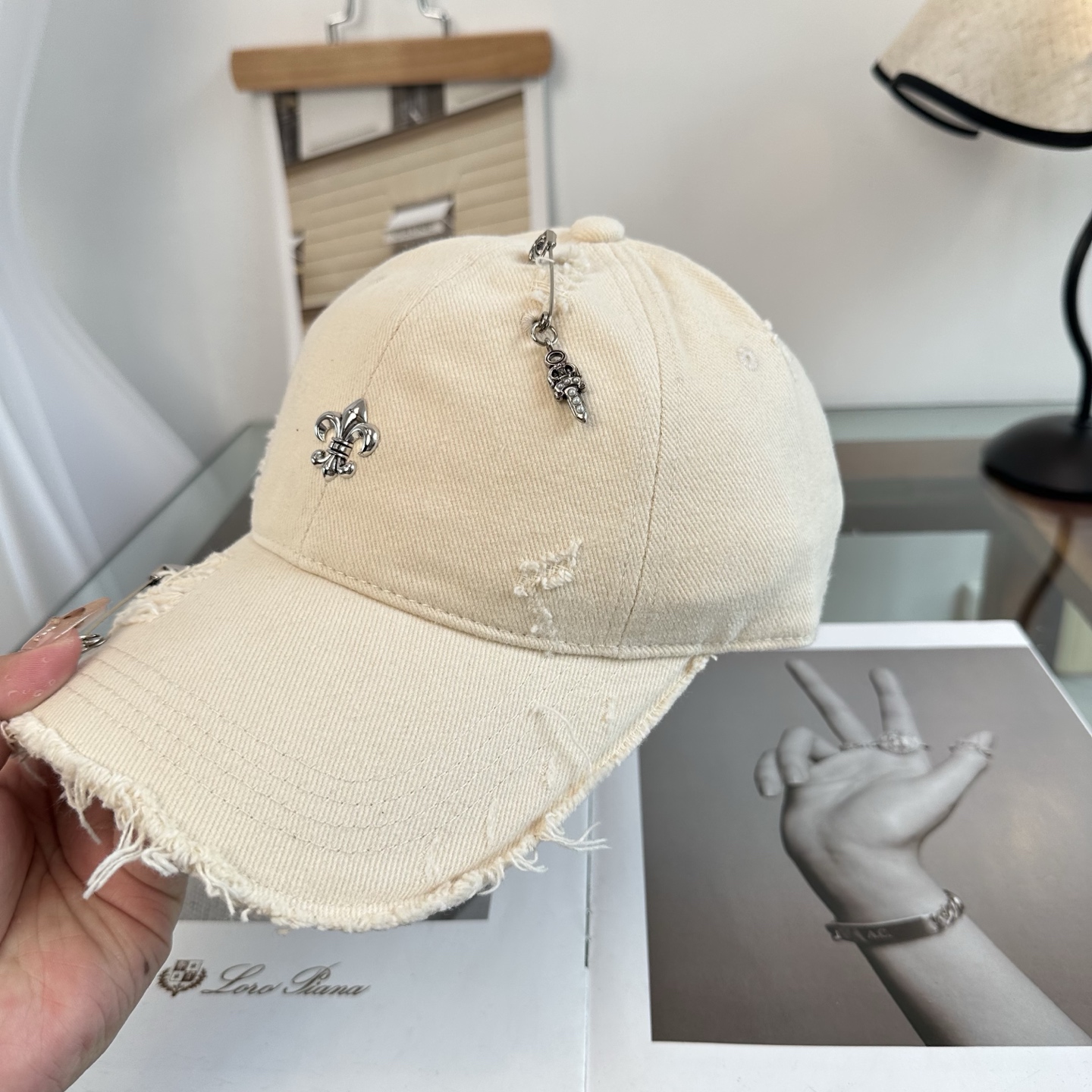 Chrome hearts 克罗心 新款十字架 高品质棒球帽，高端定制版！网红时尚博主同款！墙裂推荐！质