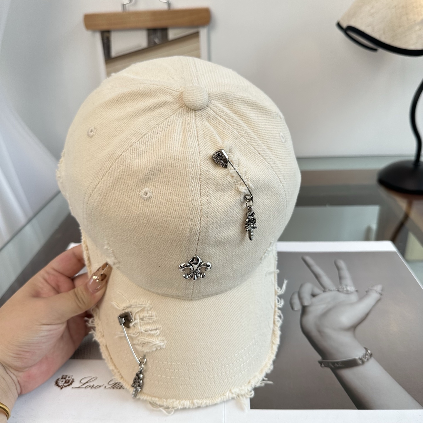 Chrome hearts 克罗心 新款十字架 高品质棒球帽，高端定制版！网红时尚博主同款！墙裂推荐！质