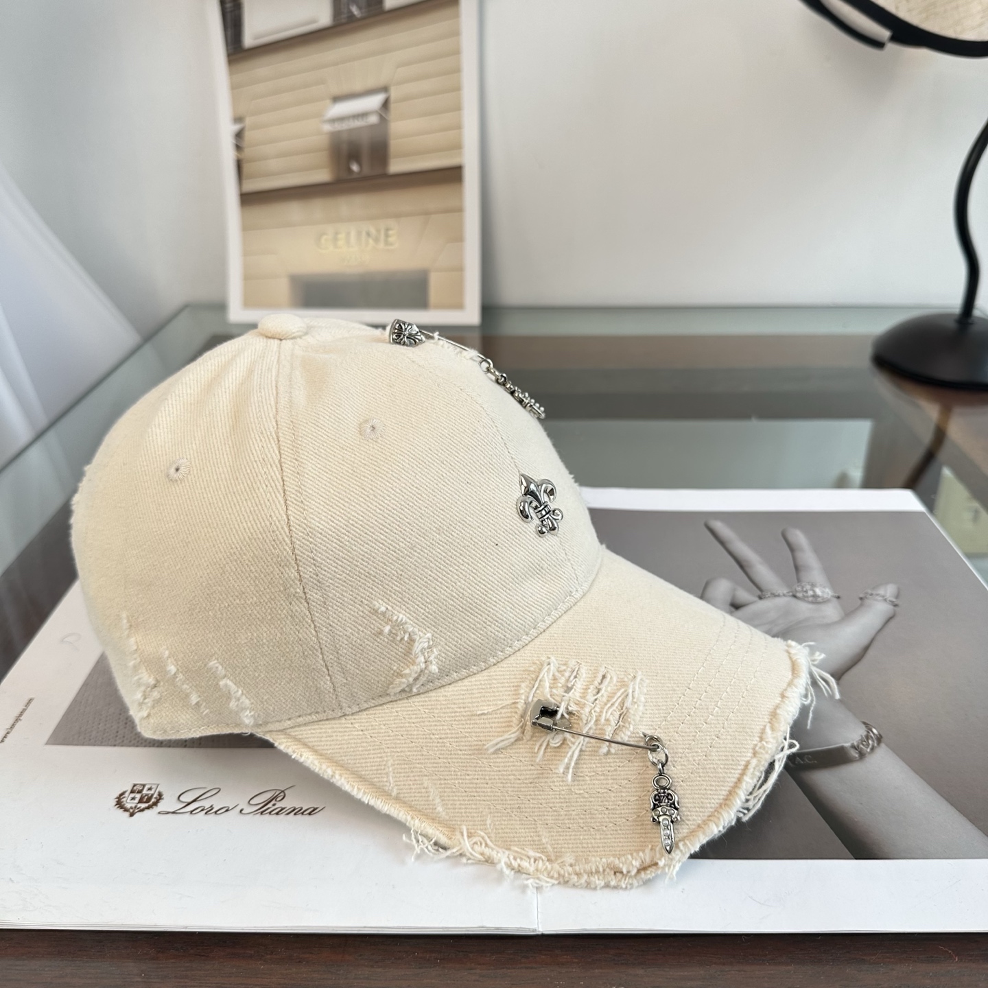 Chrome hearts 克罗心 新款十字架 高品质棒球帽，高端定制版！网红时尚博主同款！墙裂推荐！质