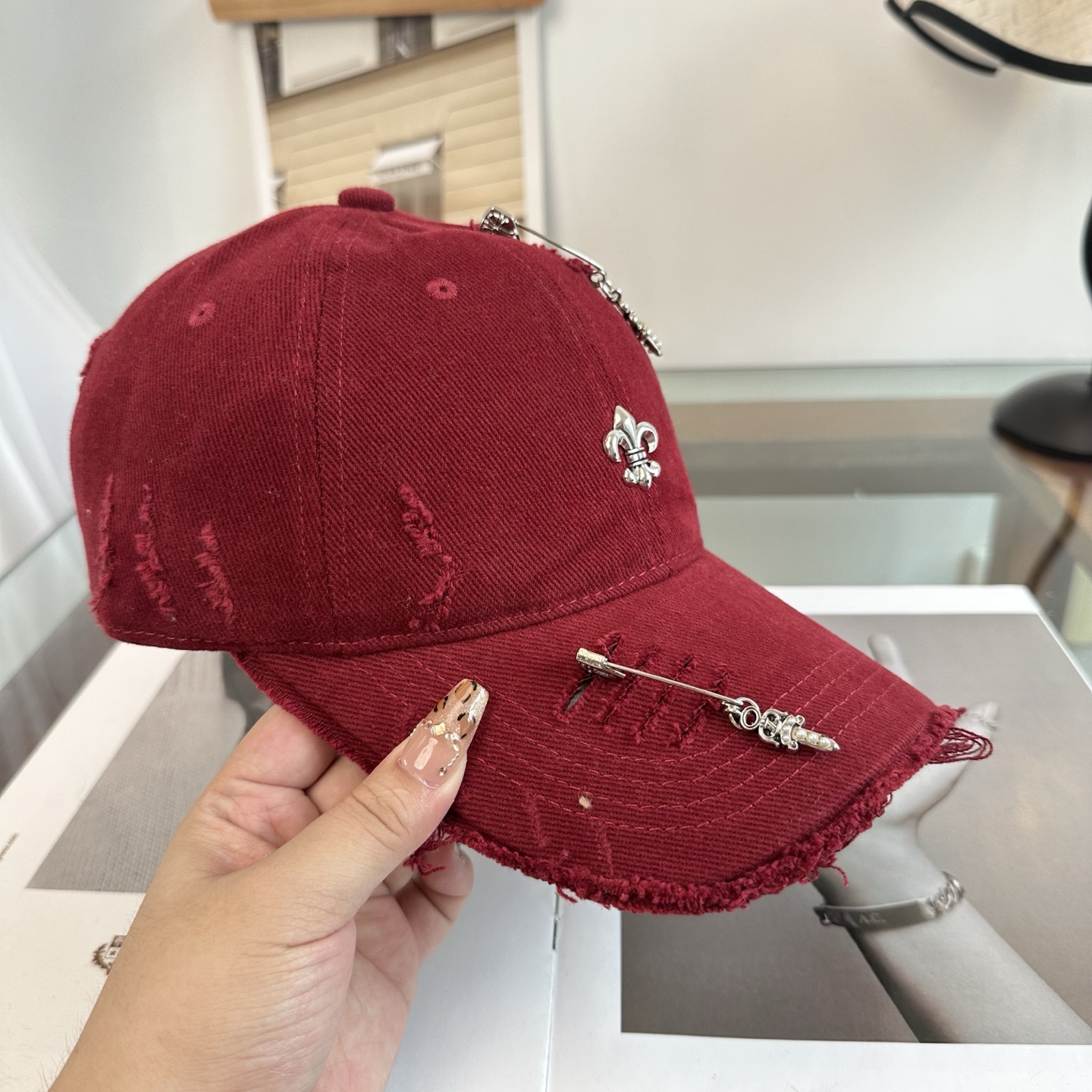 Chrome hearts 克罗心 新款十字架 高品质棒球帽，高端定制版！网红时尚博主同款！墙裂推荐！质