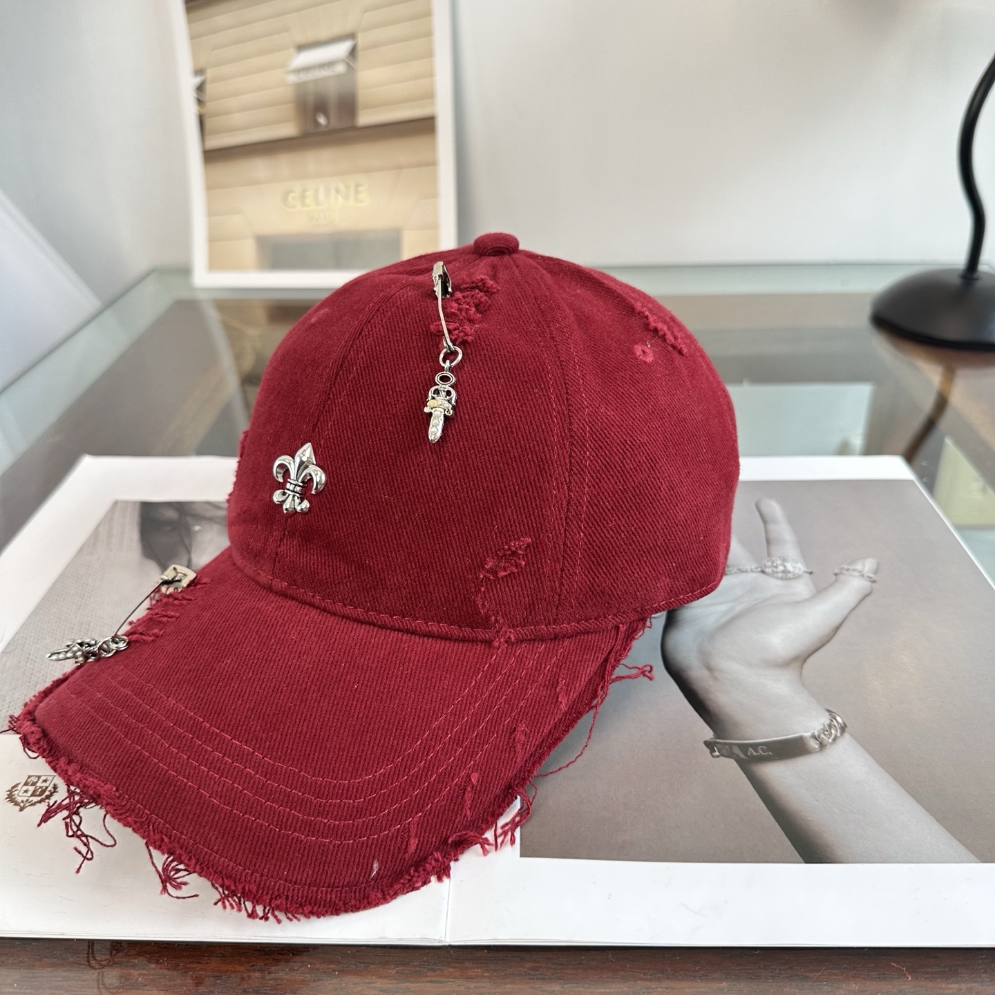 Chrome hearts 克罗心 新款十字架 高品质棒球帽，高端定制版！网红时尚博主同款！墙裂推荐！质