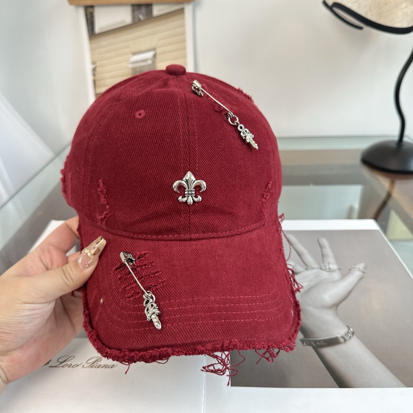 Chrome hearts 克罗心 新款十字架 高品质棒球帽，高端定制版！网红时尚博主同款！墙裂推荐！质